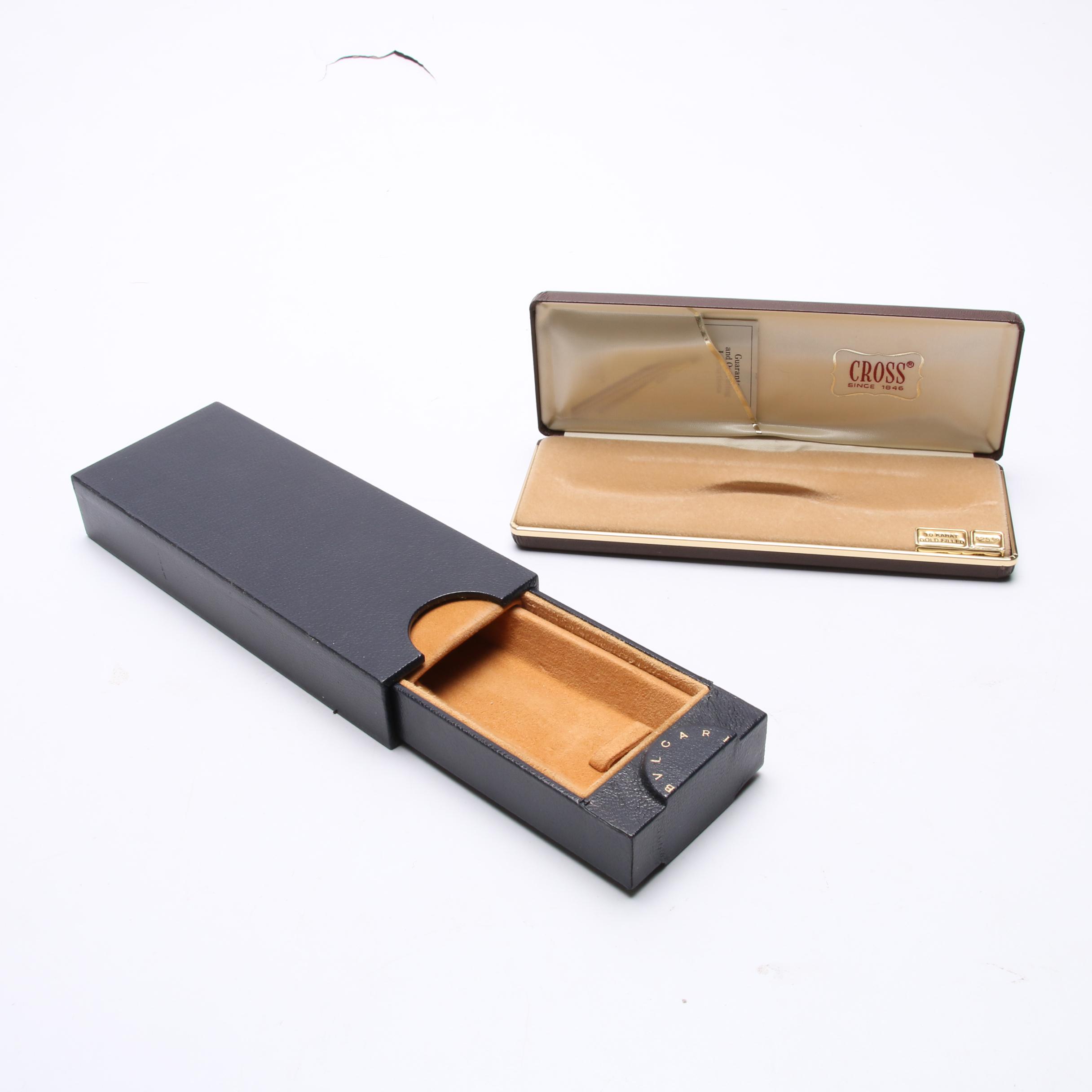 Cross Gold Filled and S.T. Dupont Ballpoint Pens and Pencil