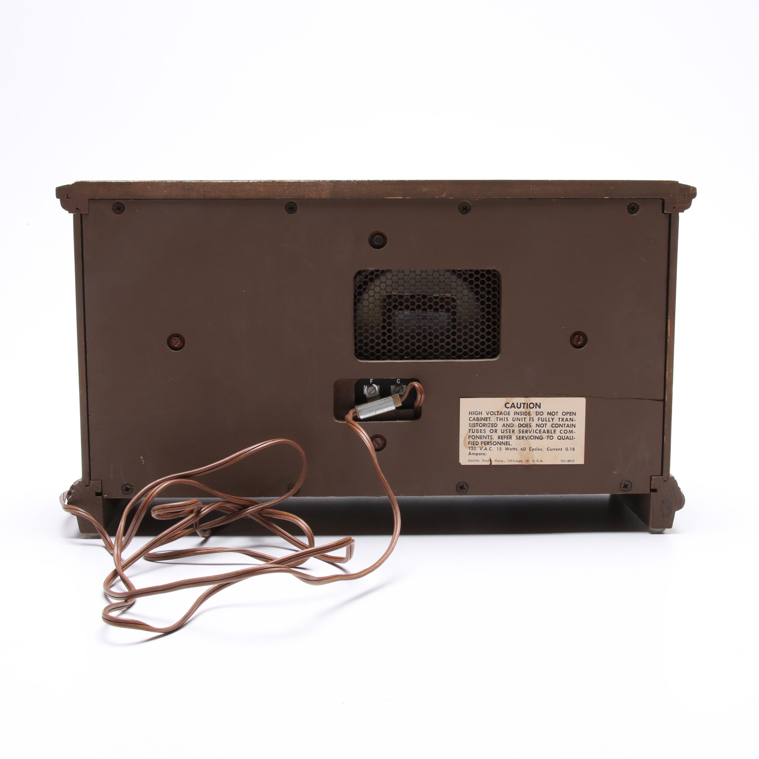 Vintage Zenith "Solid State" Radio