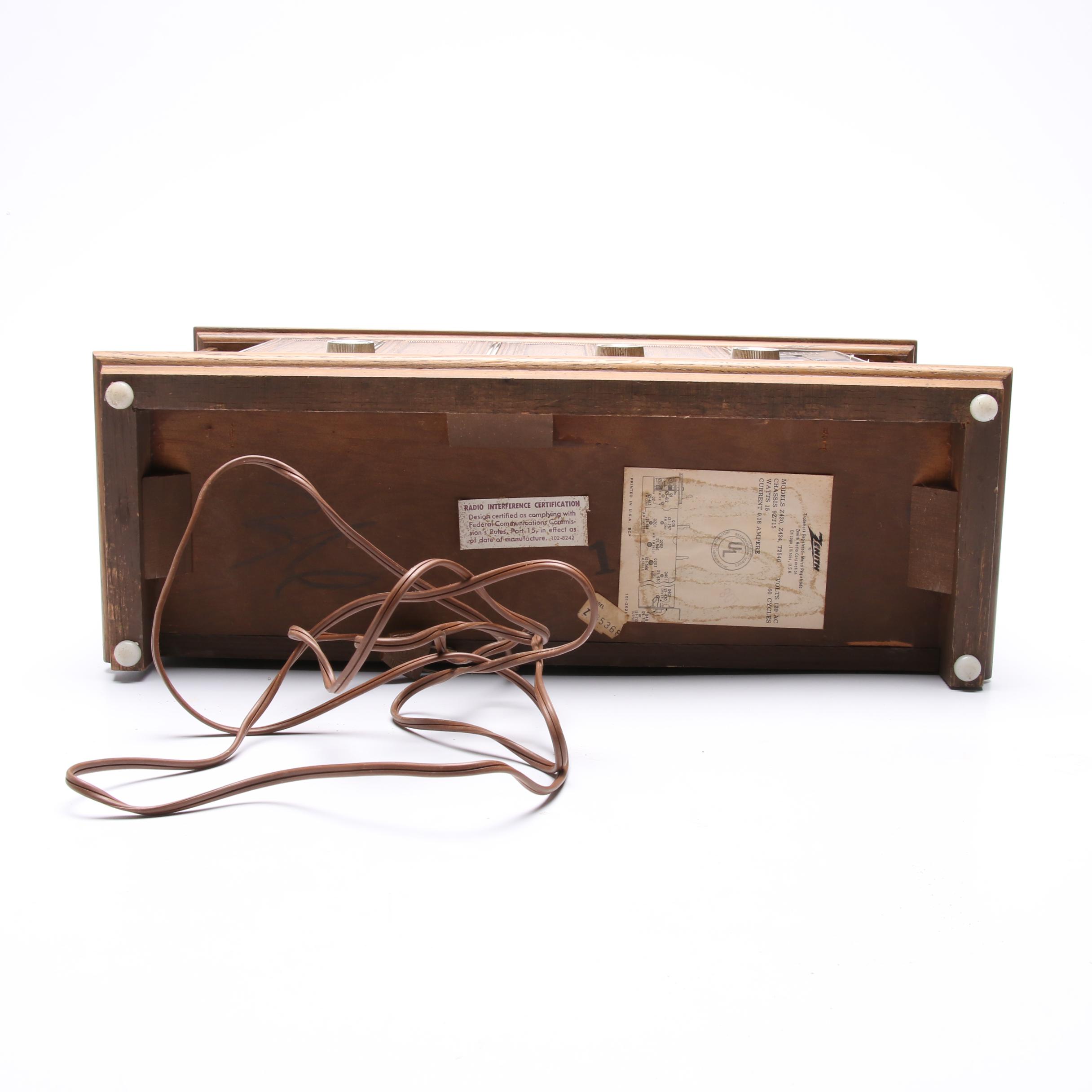 Vintage Zenith "Solid State" Radio