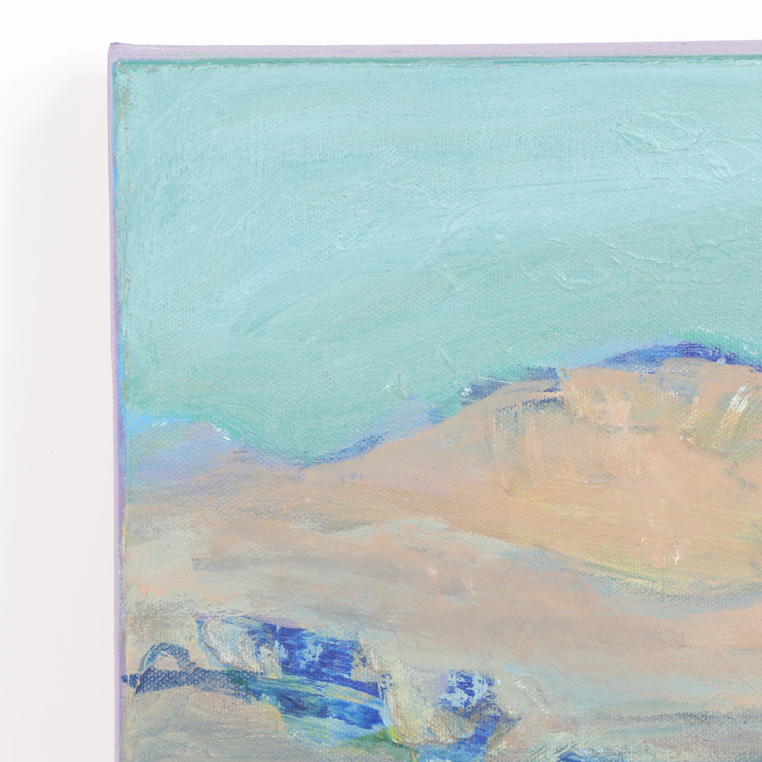 Betty Dickens Adobe Landscape Oil Painting