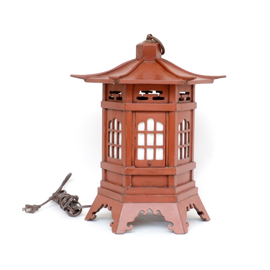 Chinese Lantern Style Table Lamp