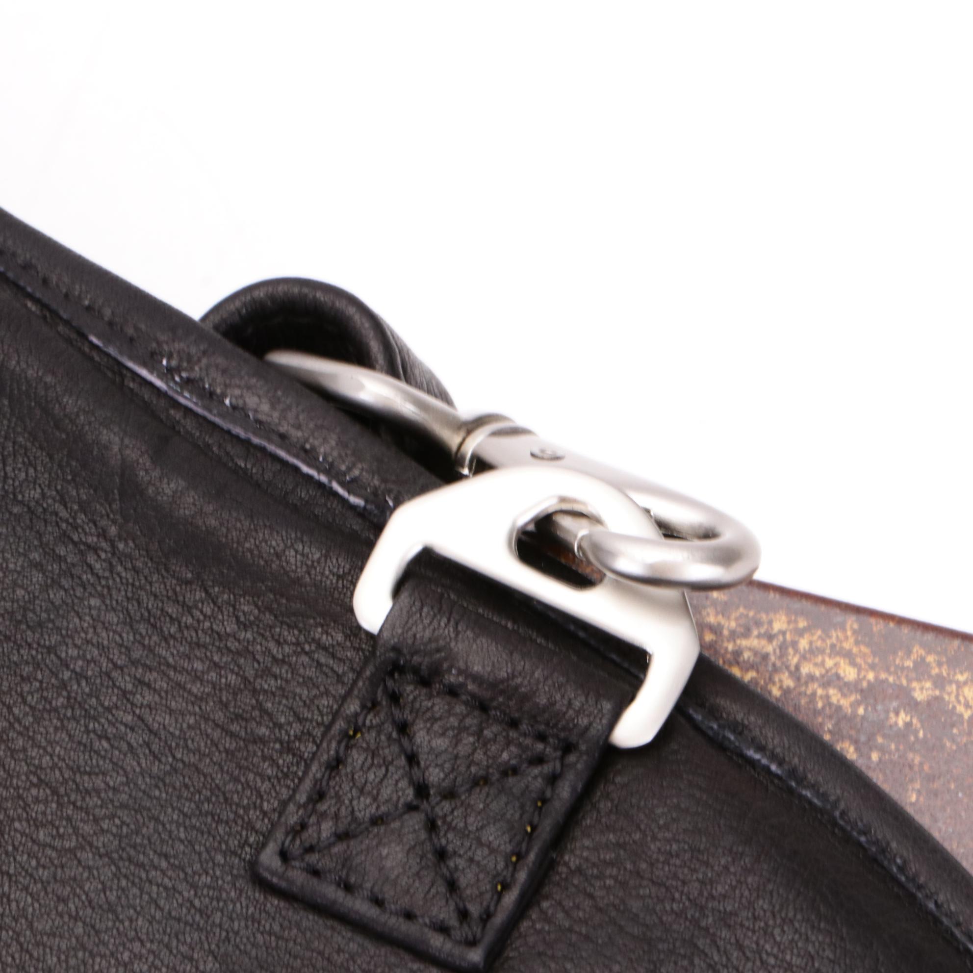 Executive Jet Management Canyon Outback Leather Garment Bags