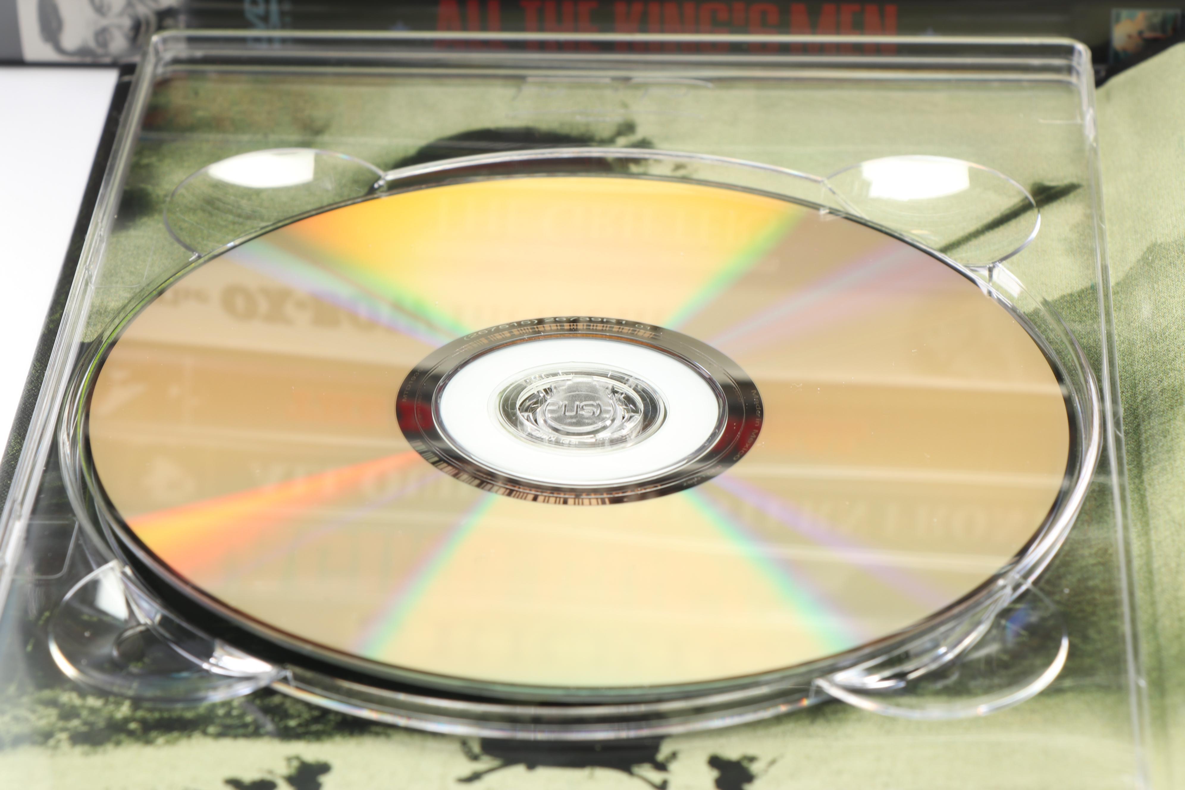 DVD Collection including "The Deer Hunter", "The Thin Red Line", and "Platoon"