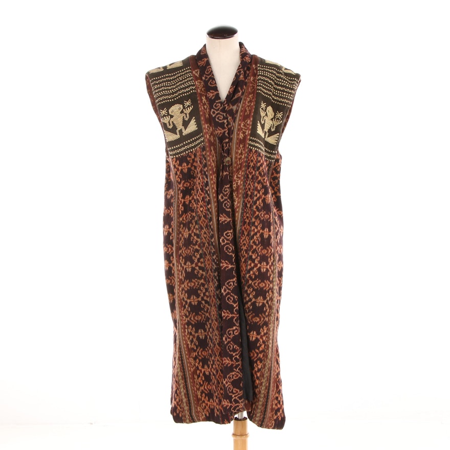 Women's Kitavi Cotton Weave Tunic Vest