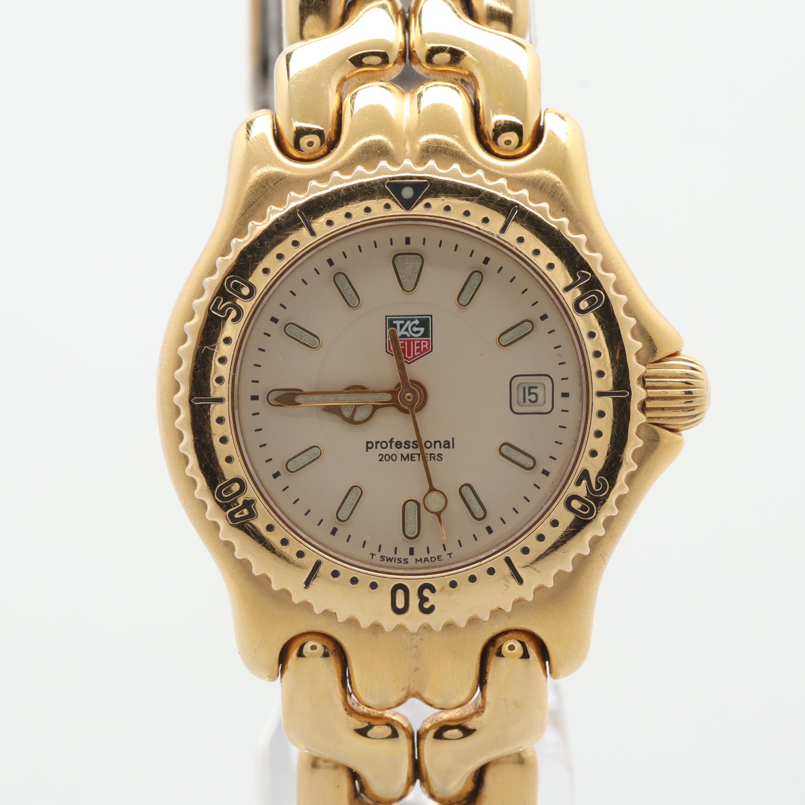 TAG Heuer "Sports Elegance" Gold Tone Stainless Steel Watch