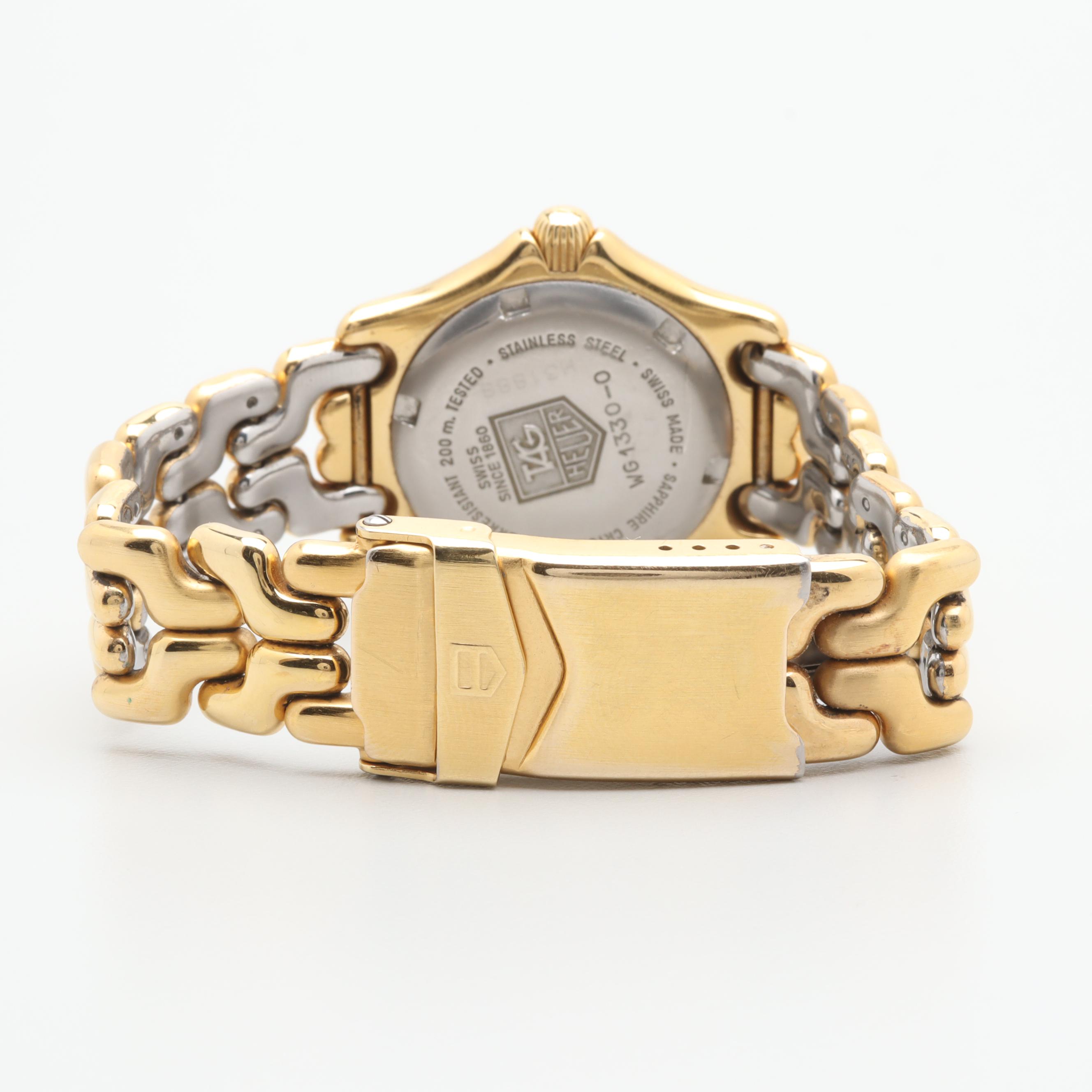 TAG Heuer "Sports Elegance" Gold Tone Stainless Steel Watch