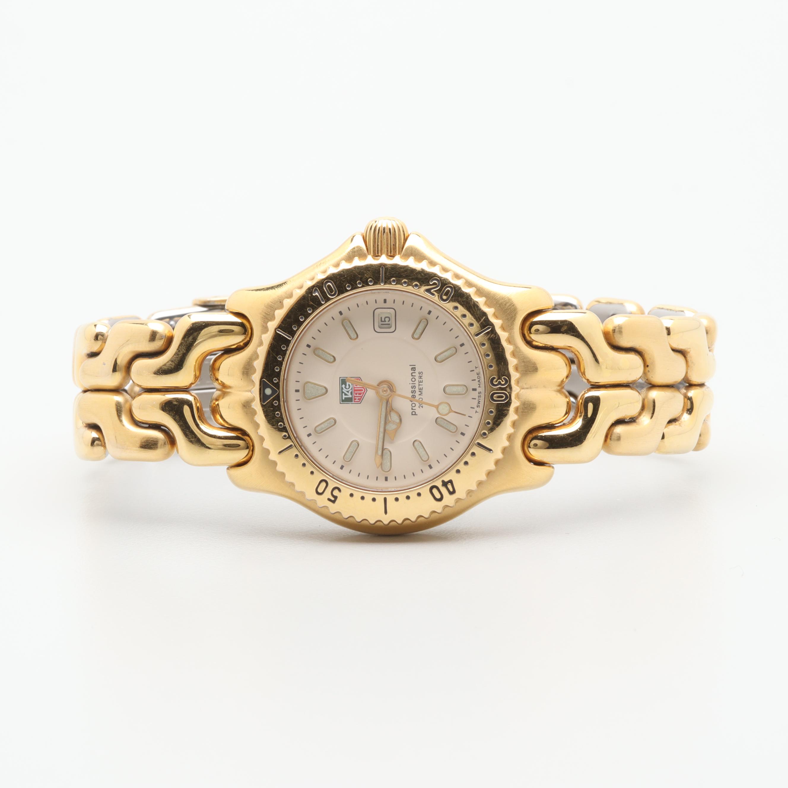 TAG Heuer "Sports Elegance" Gold Tone Stainless Steel Watch