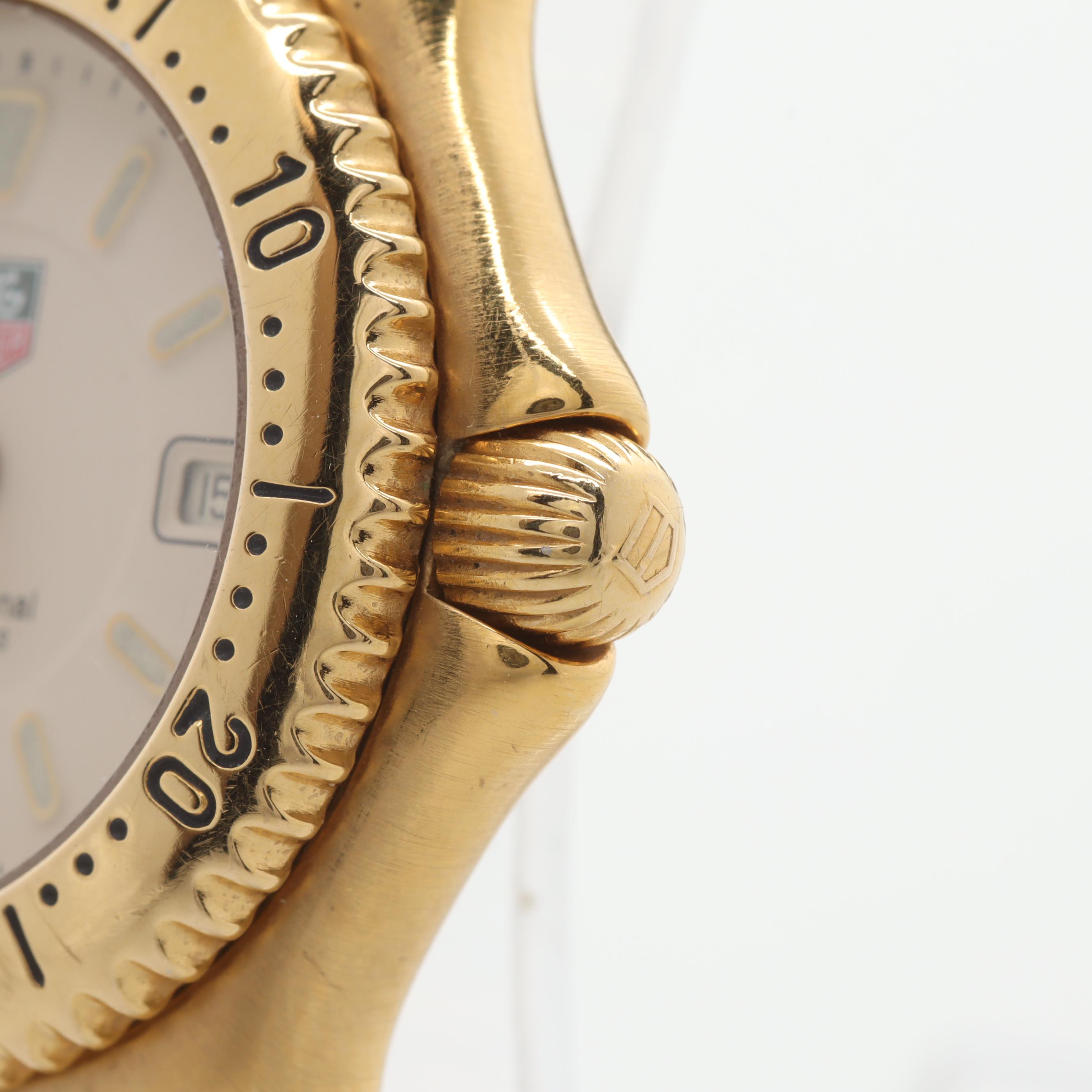 TAG Heuer "Sports Elegance" Gold Tone Stainless Steel Watch