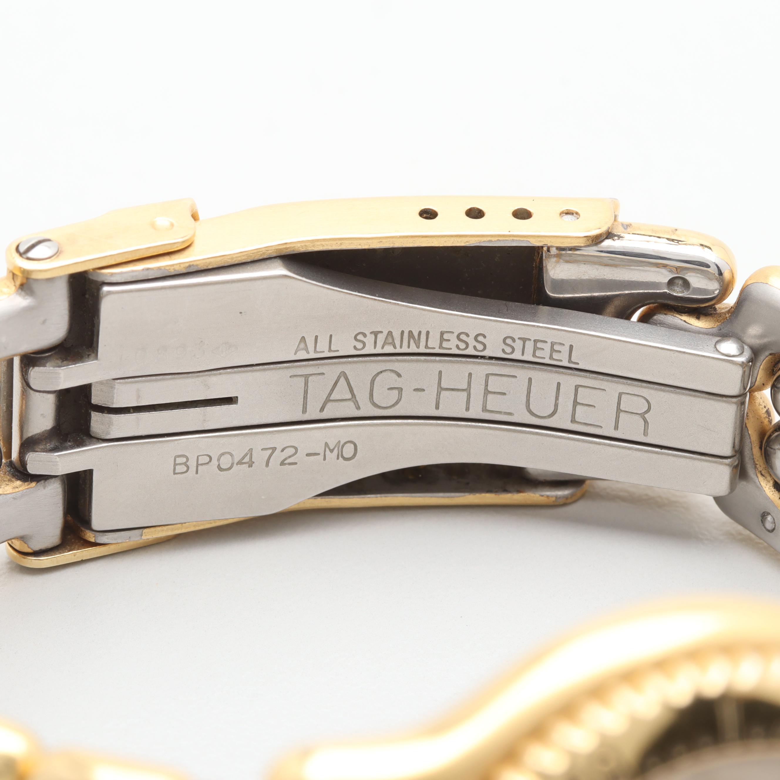 TAG Heuer "Sports Elegance" Gold Tone Stainless Steel Watch