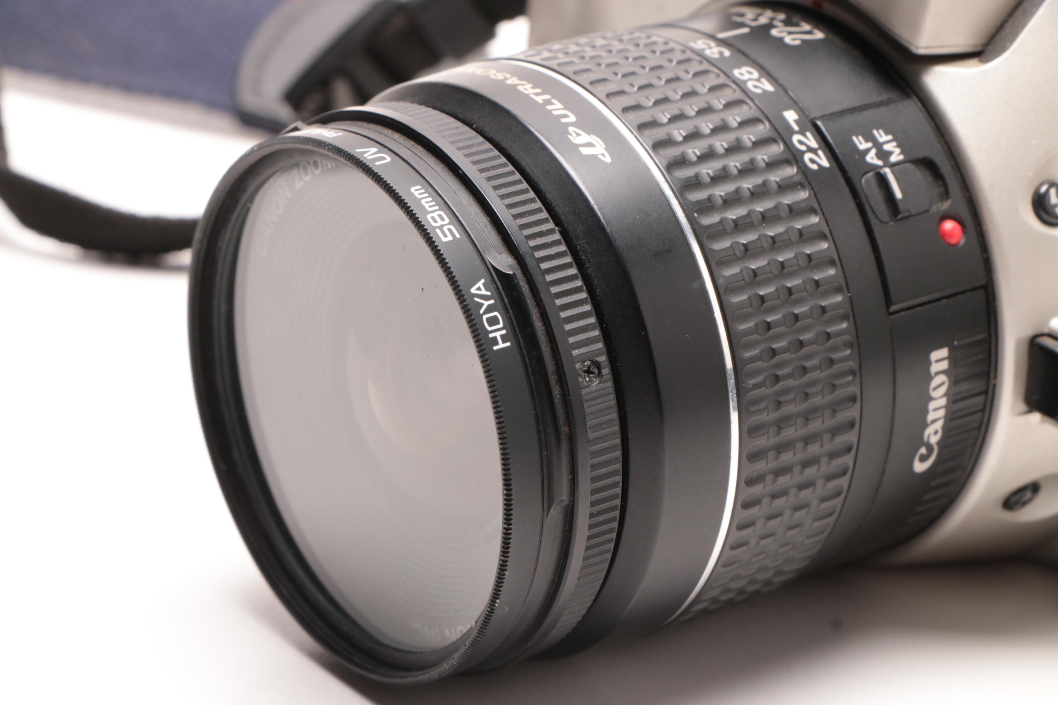 Canon EOS 1X Lite Camera and Canon EF 75-300mm Lens