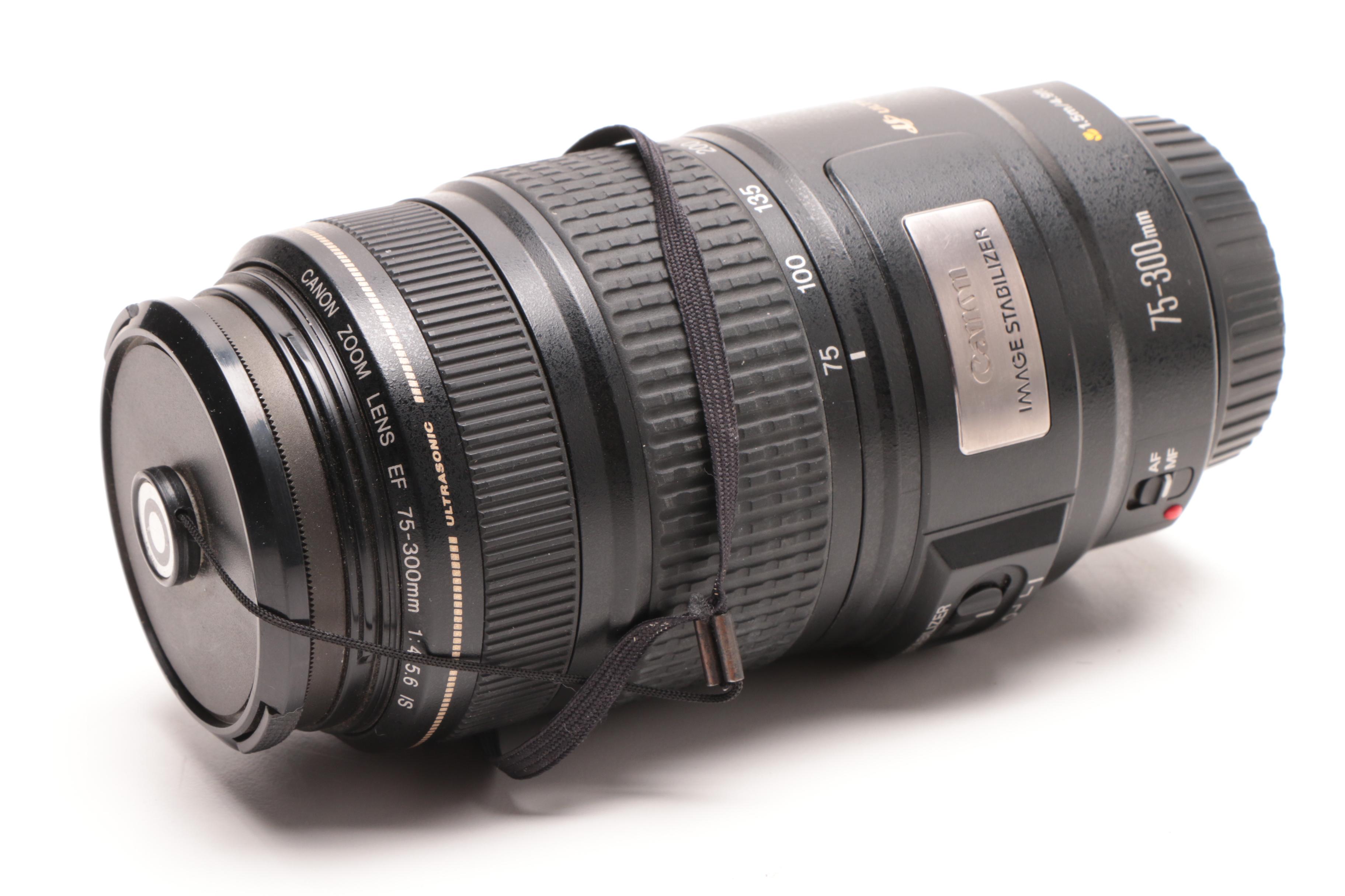 Canon EOS 1X Lite Camera and Canon EF 75-300mm Lens