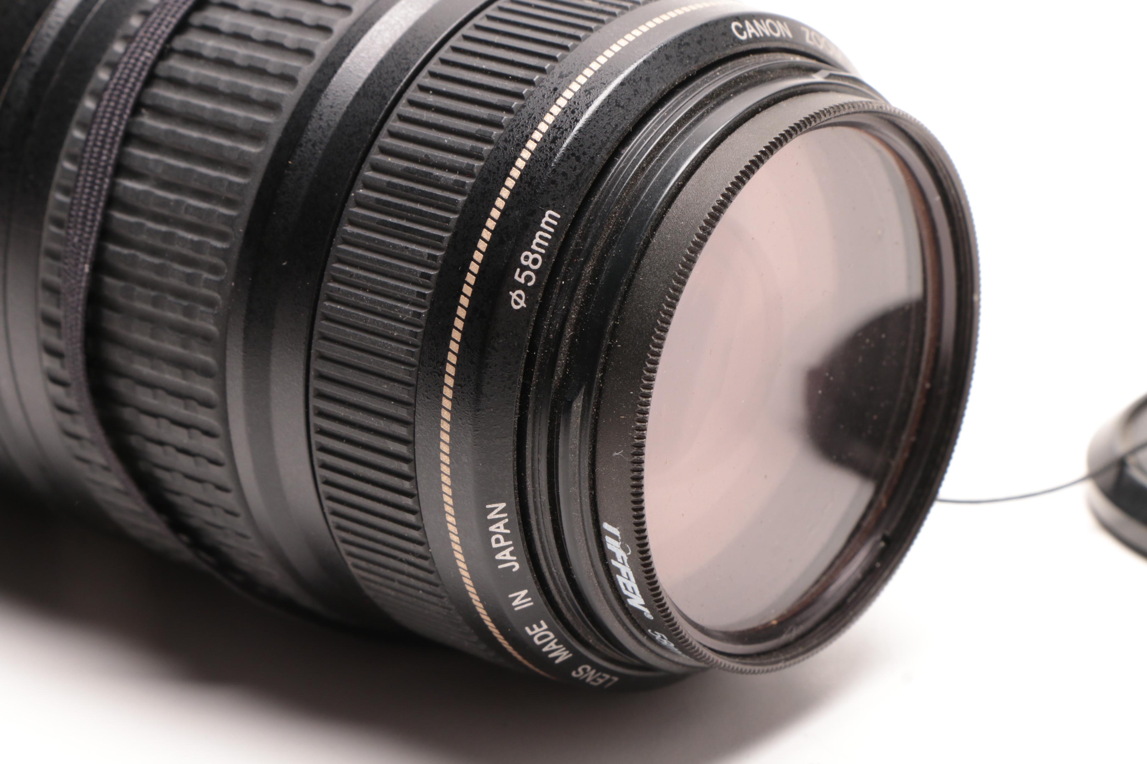 Canon EOS 1X Lite Camera and Canon EF 75-300mm Lens