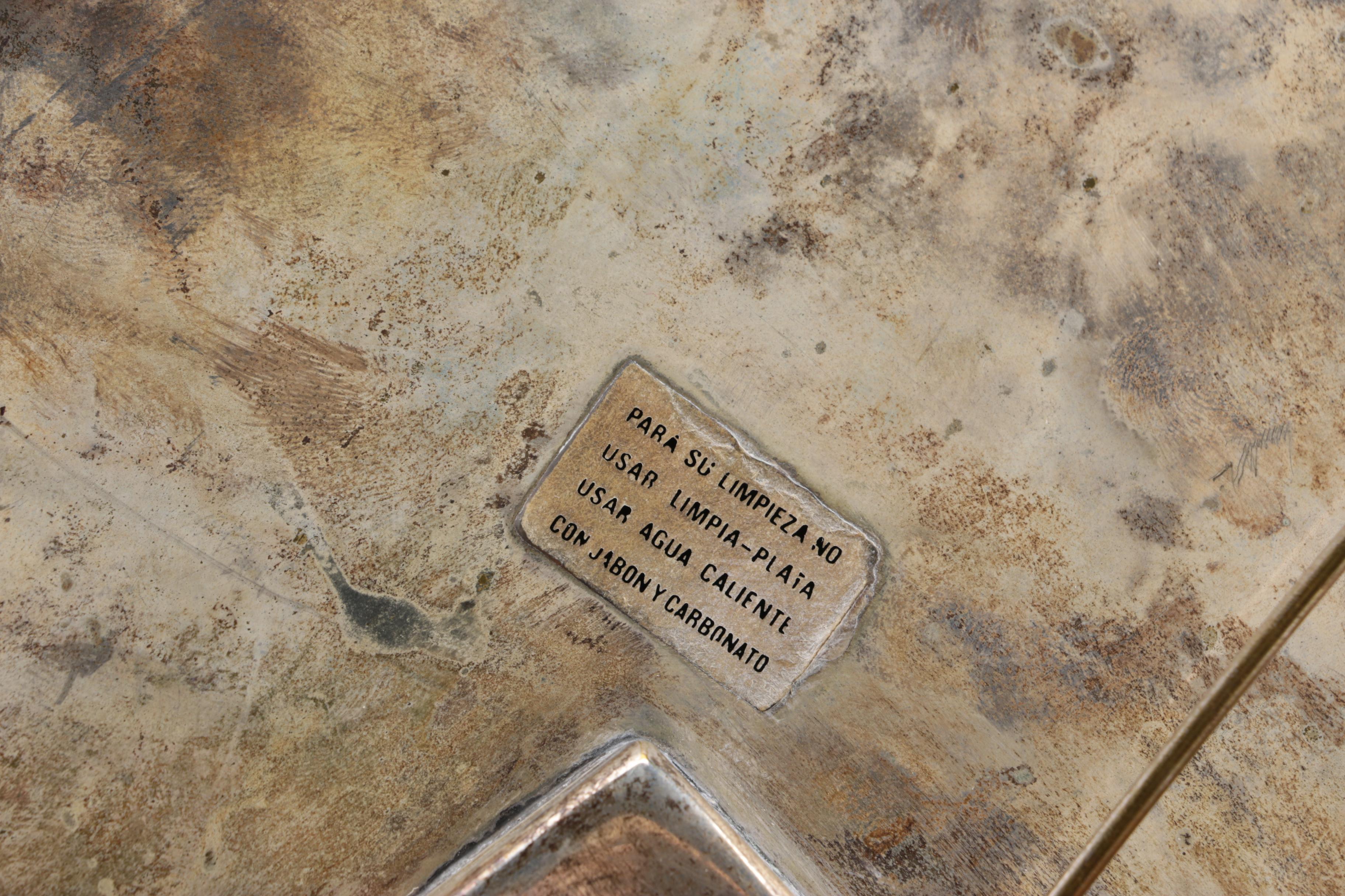 Walt Disney Productions "Jiminy Cricket" Silver Plate Picture Frame