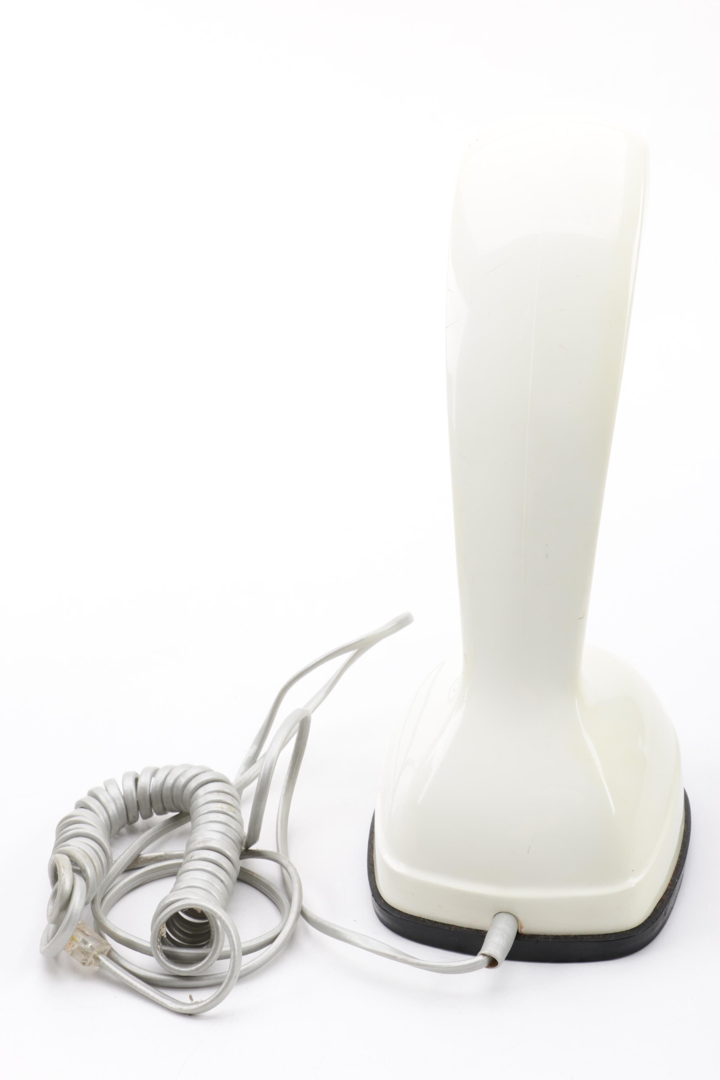 Ericsson Ericofon and Northern Telecom Pancake Phone, Mid to Late 20th Century