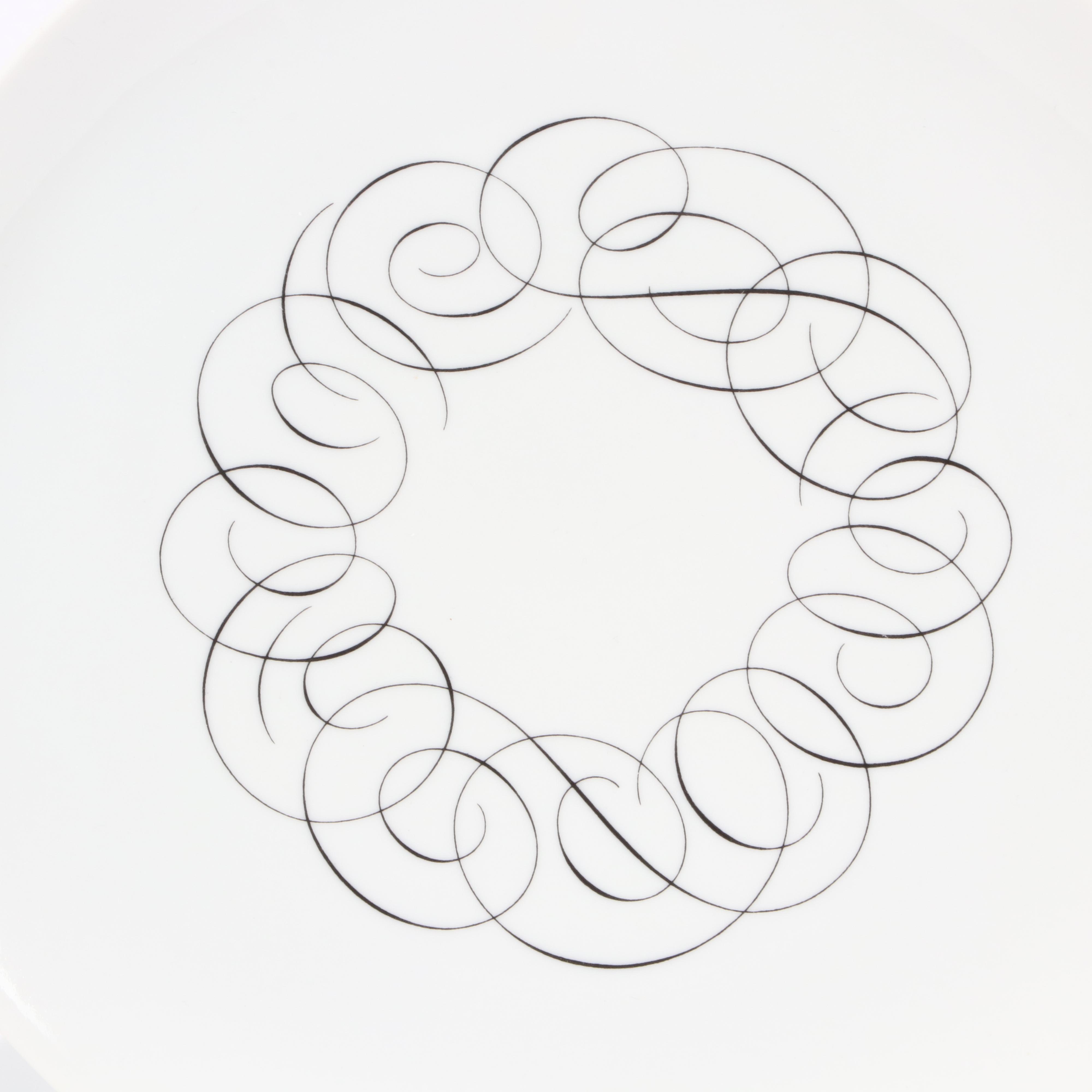 Rosenthal Continental China Raymond Loewy "Script" Porcelain Dinnerware