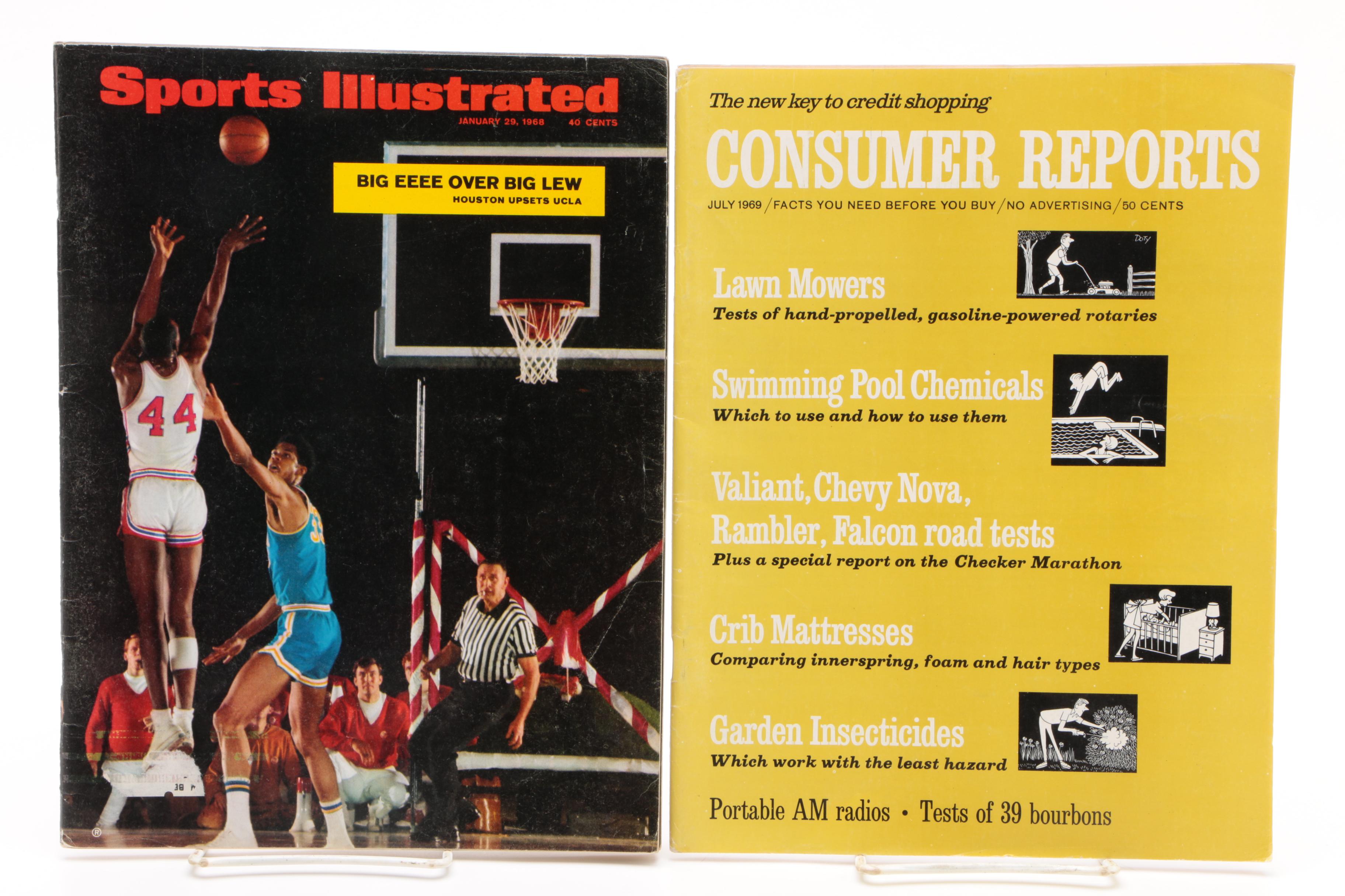 Sports Magazines and Newspaper, Mid-1960s/ 1970s