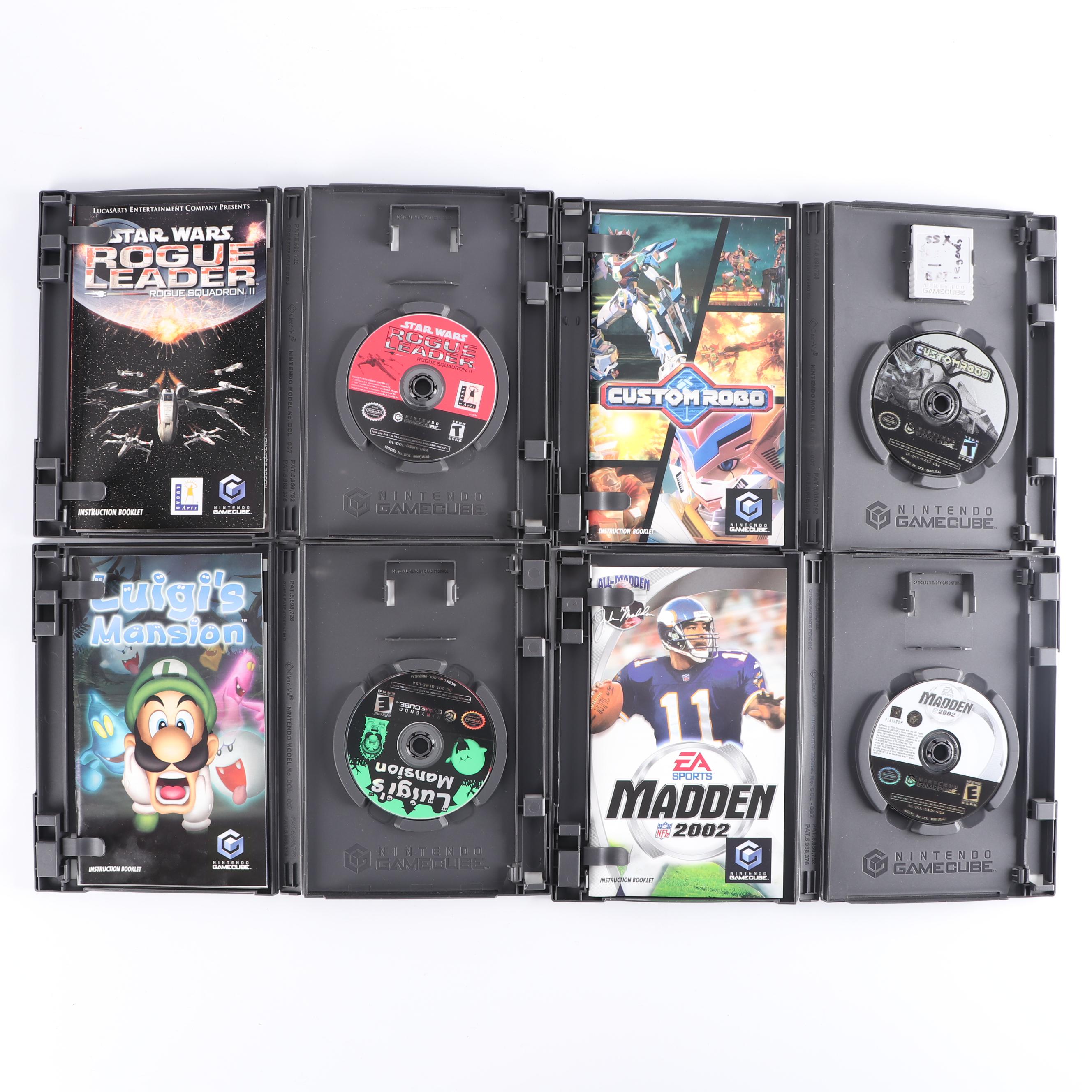 Sega Dreamcast and Nintendo Gamecube with Game Boy Player Attachment and Games