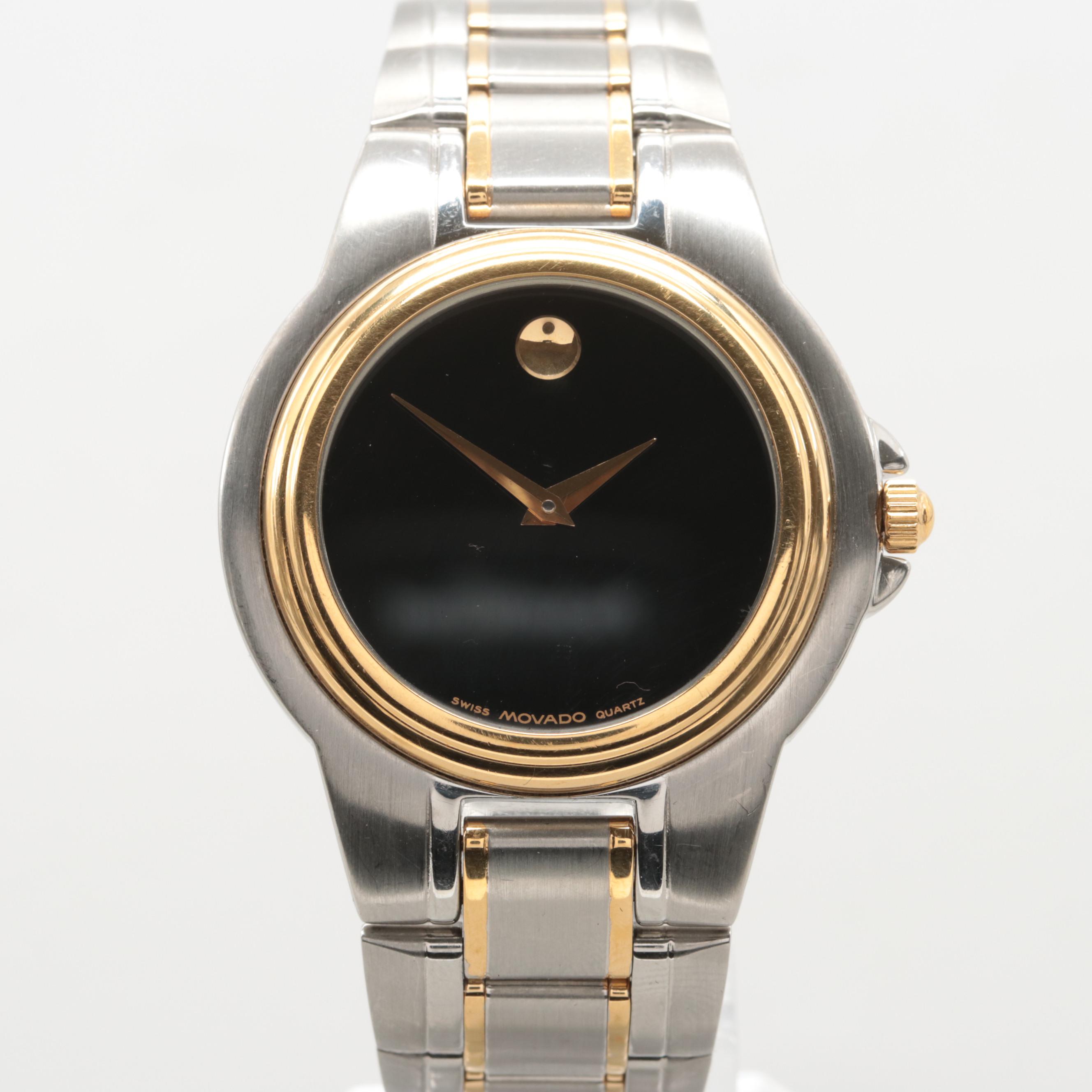 Movado "Museum Piece" Two-Tone Watch