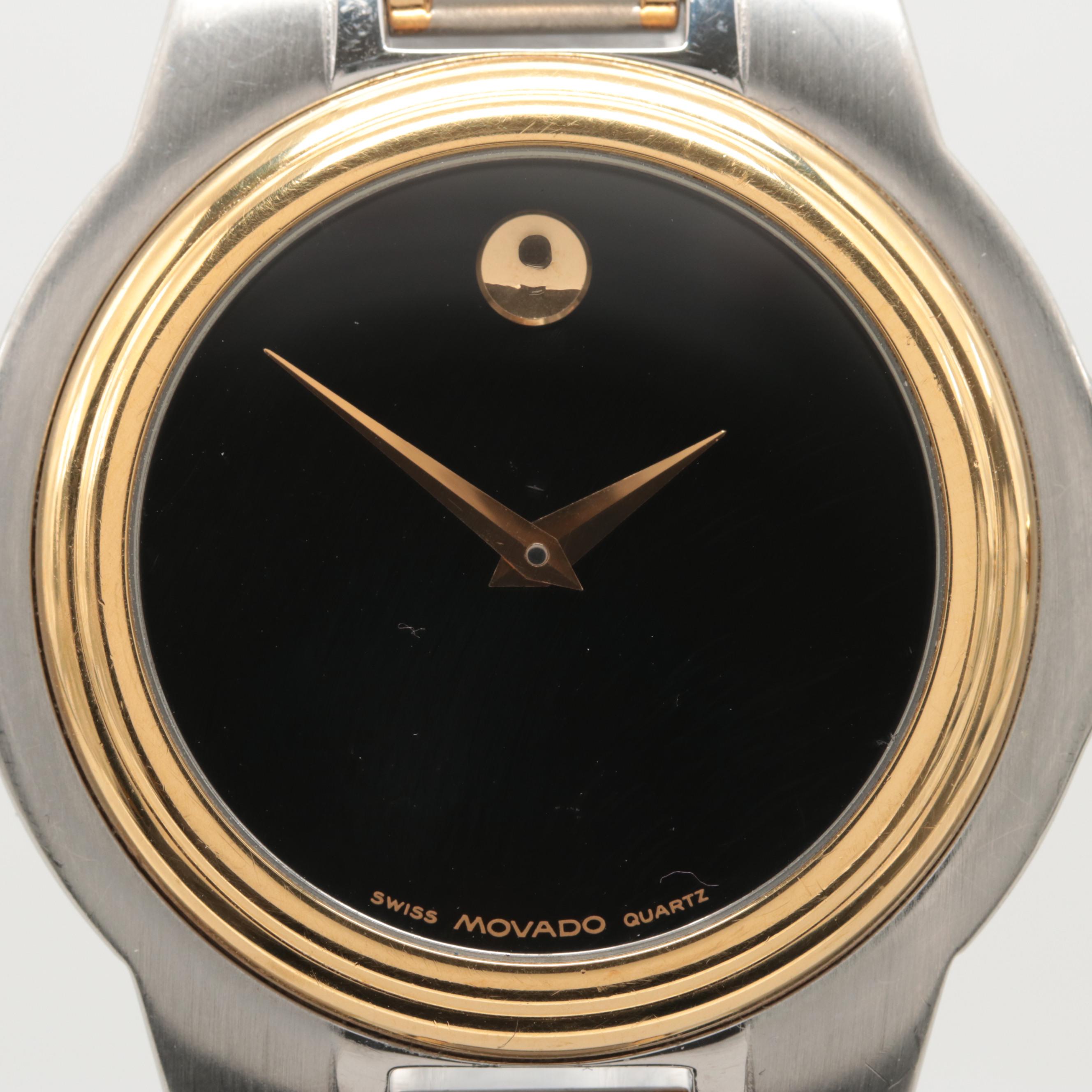 Movado "Museum Piece" Two-Tone Watch