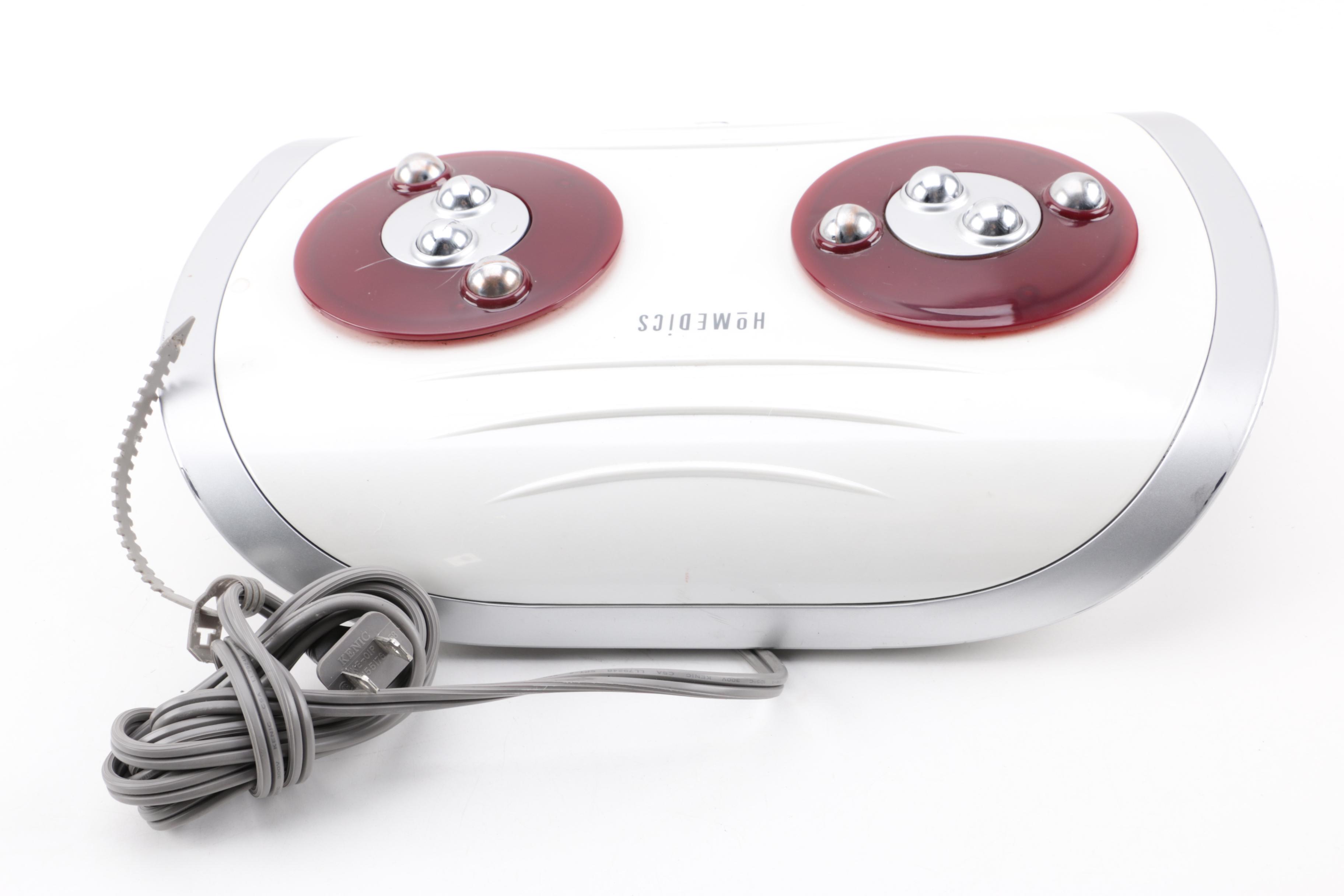 HoMedics Shiatsu Foot Massager and Professional Percussion Massager with Heat