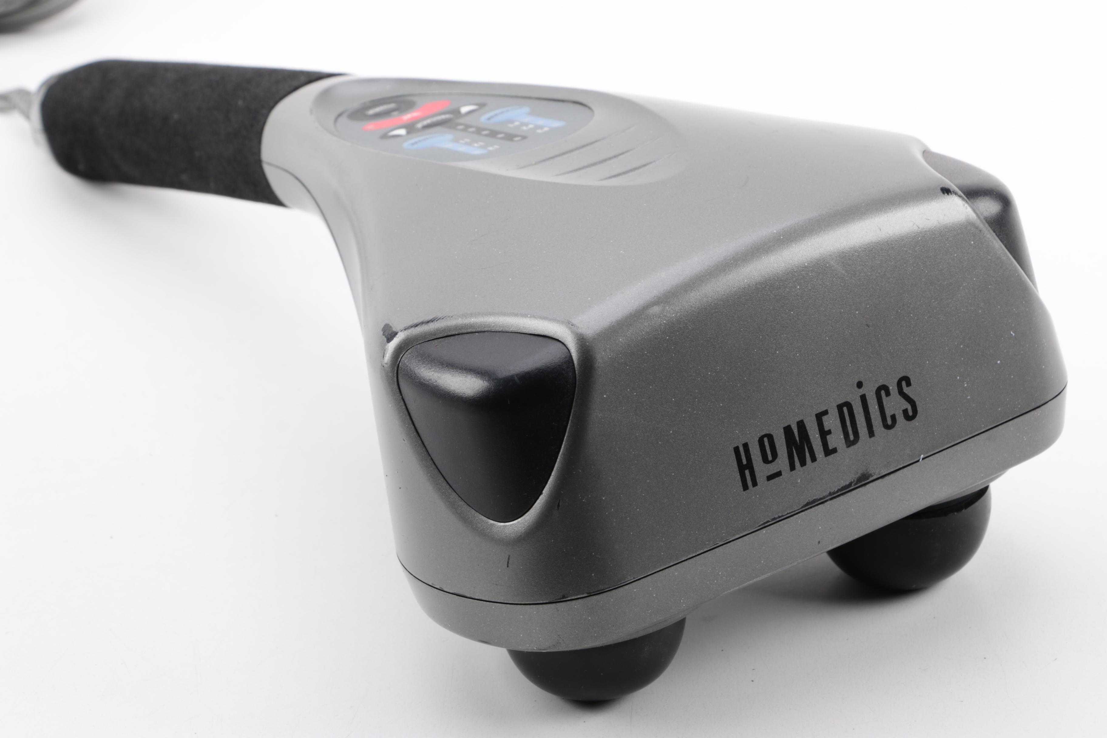 HoMedics Shiatsu Foot Massager and Professional Percussion Massager with Heat