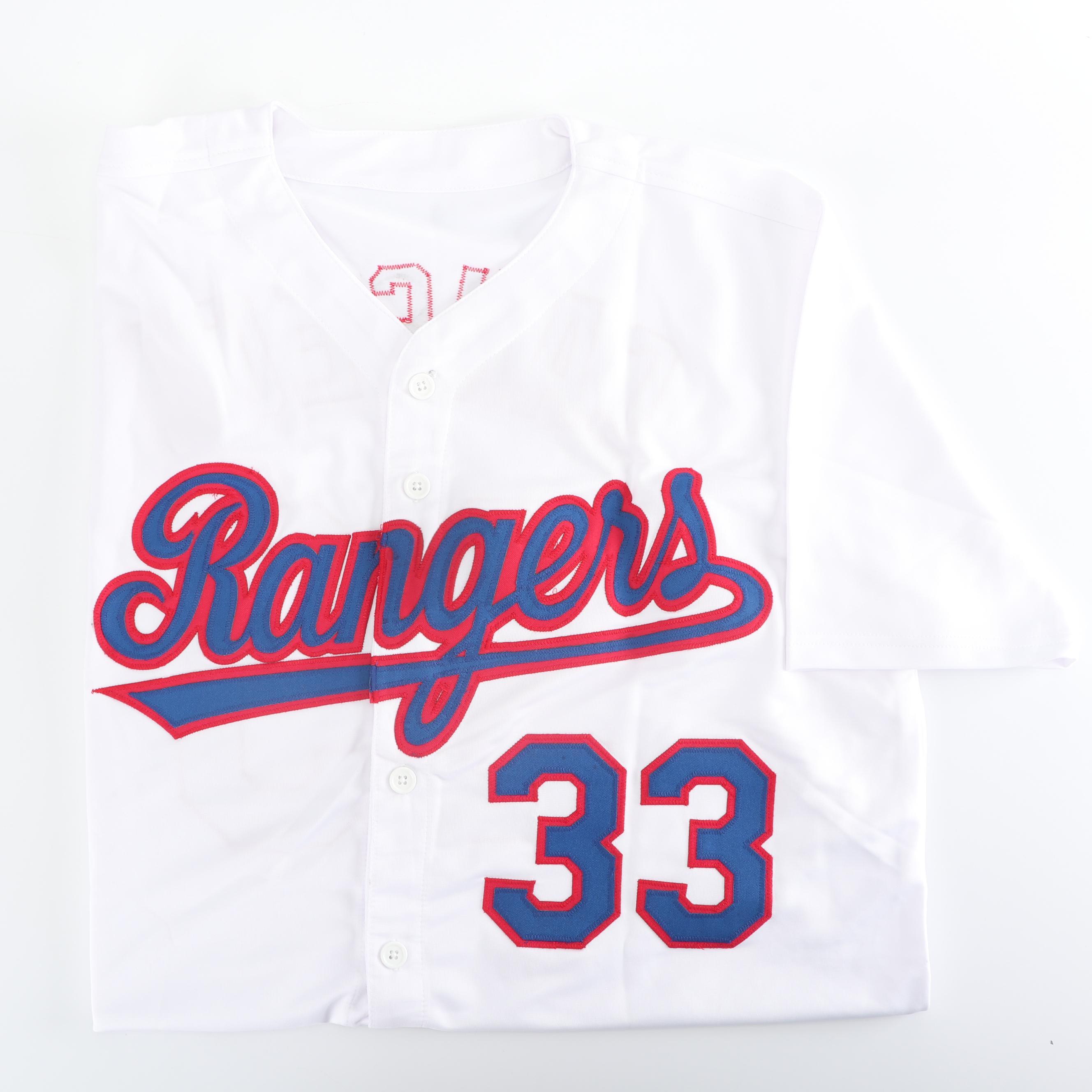 Jose Canseco Autographed Texas Rangers Replica Jersey - JSA COA