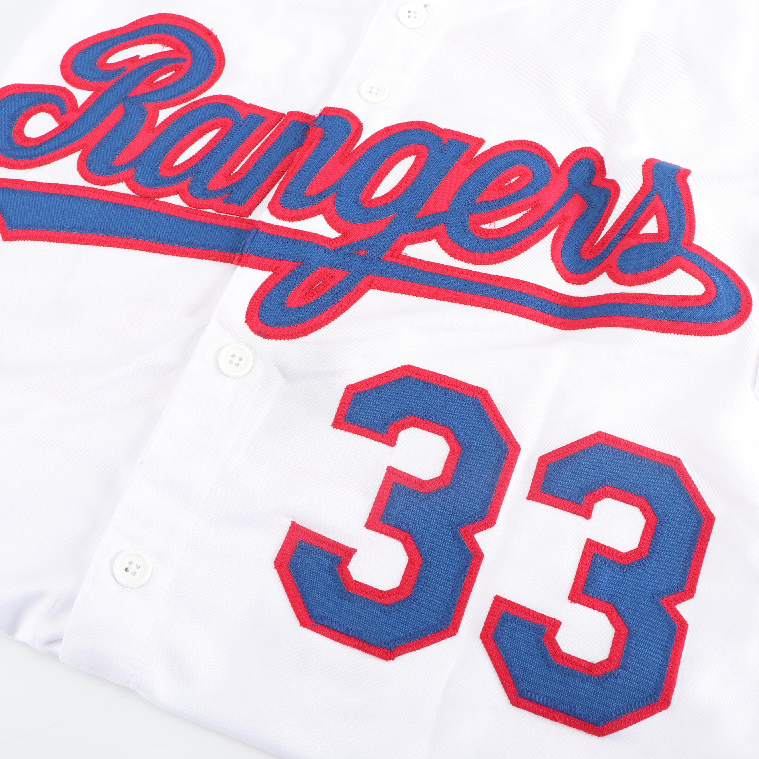 Jose Canseco Autographed Texas Rangers Replica Jersey - JSA COA