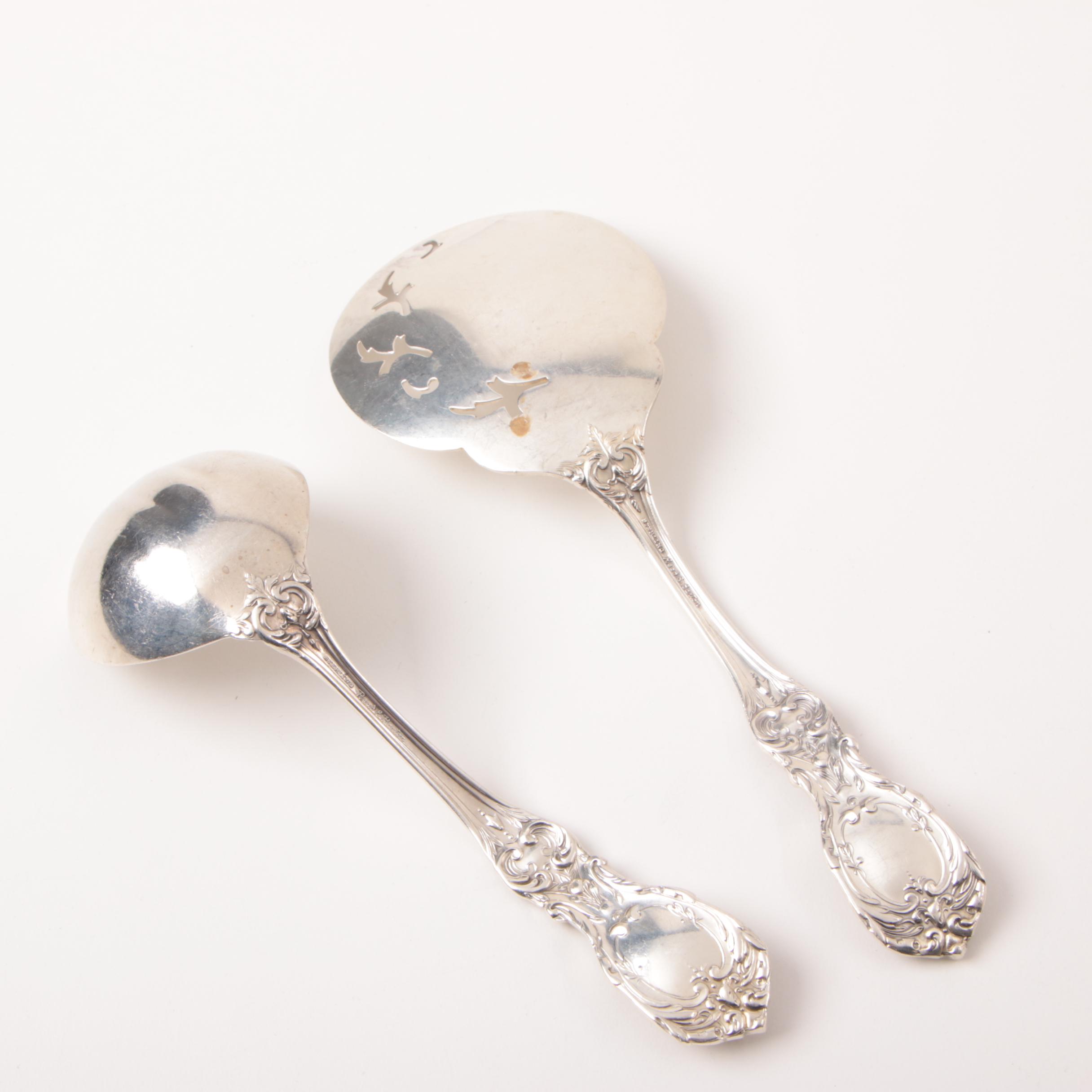 Collection of Reed & Barton Sterling Silver "Francis I" Serving Utensils