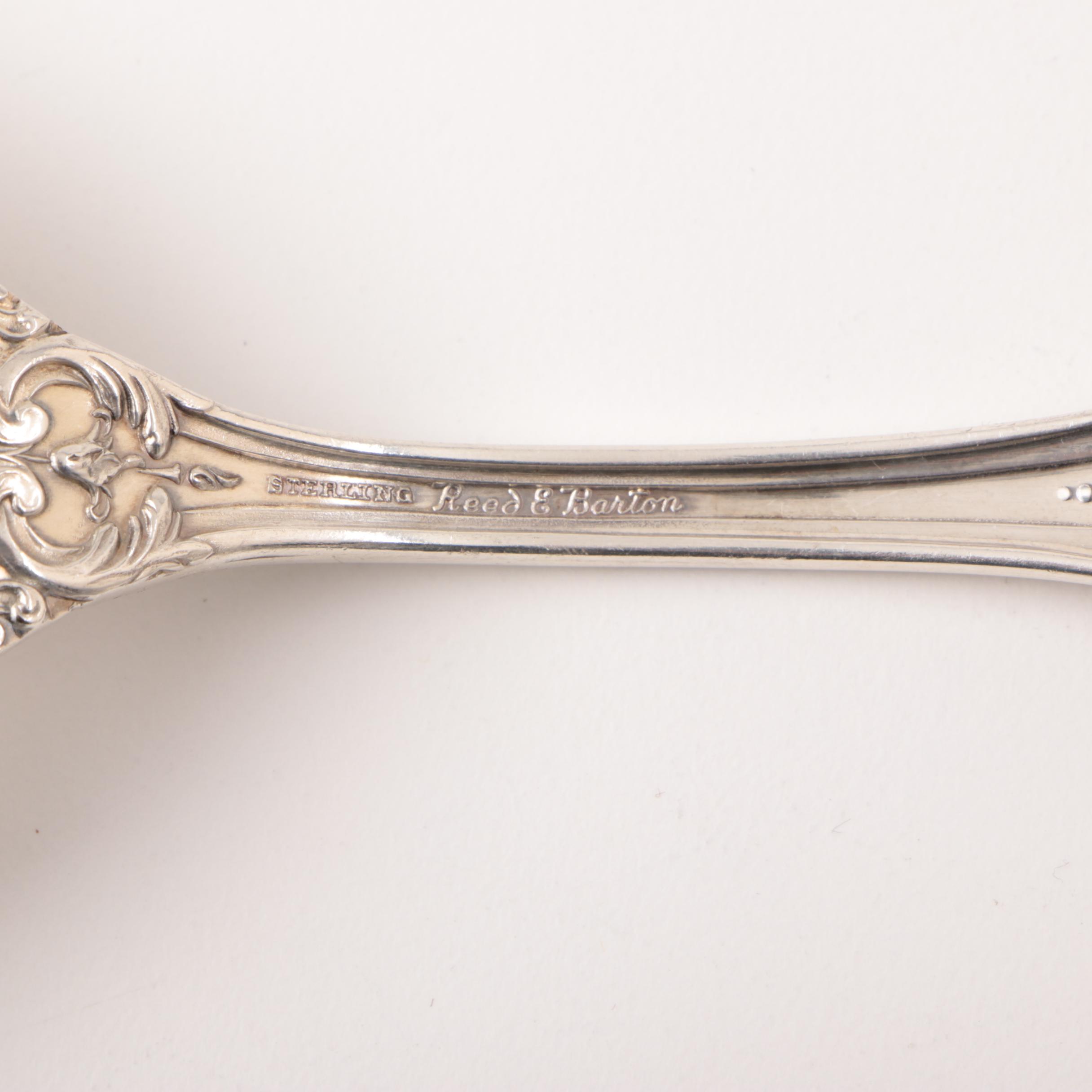 Collection of Reed & Barton Sterling Silver "Francis I" Serving Utensils