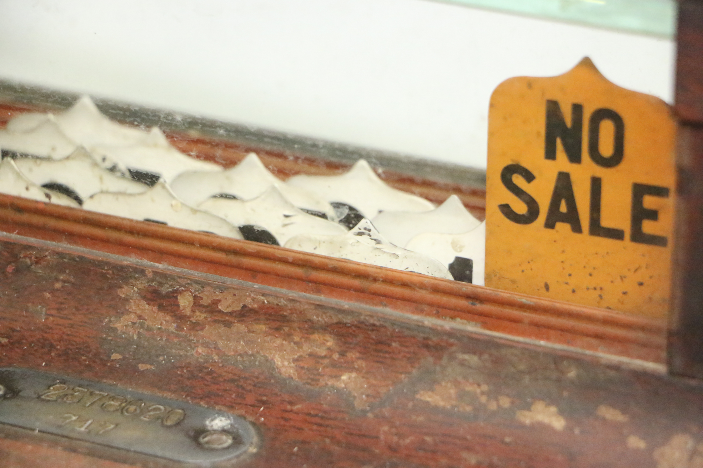 National Cash Register with Mahogany Veneer, Early 20th Century