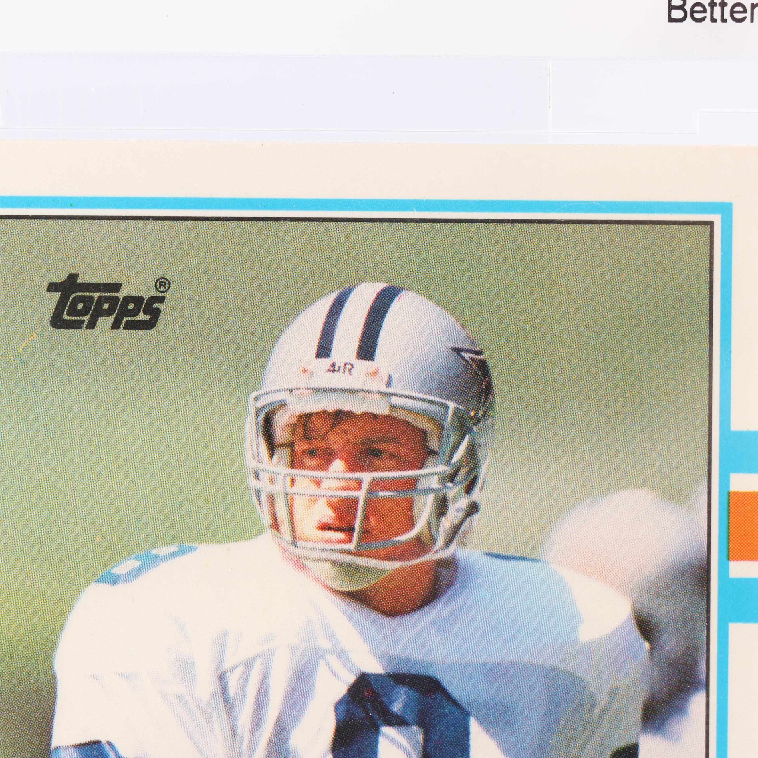 Troy Aikman 1989 Topps #70T Rookie Card BCCG Graded Mint 10