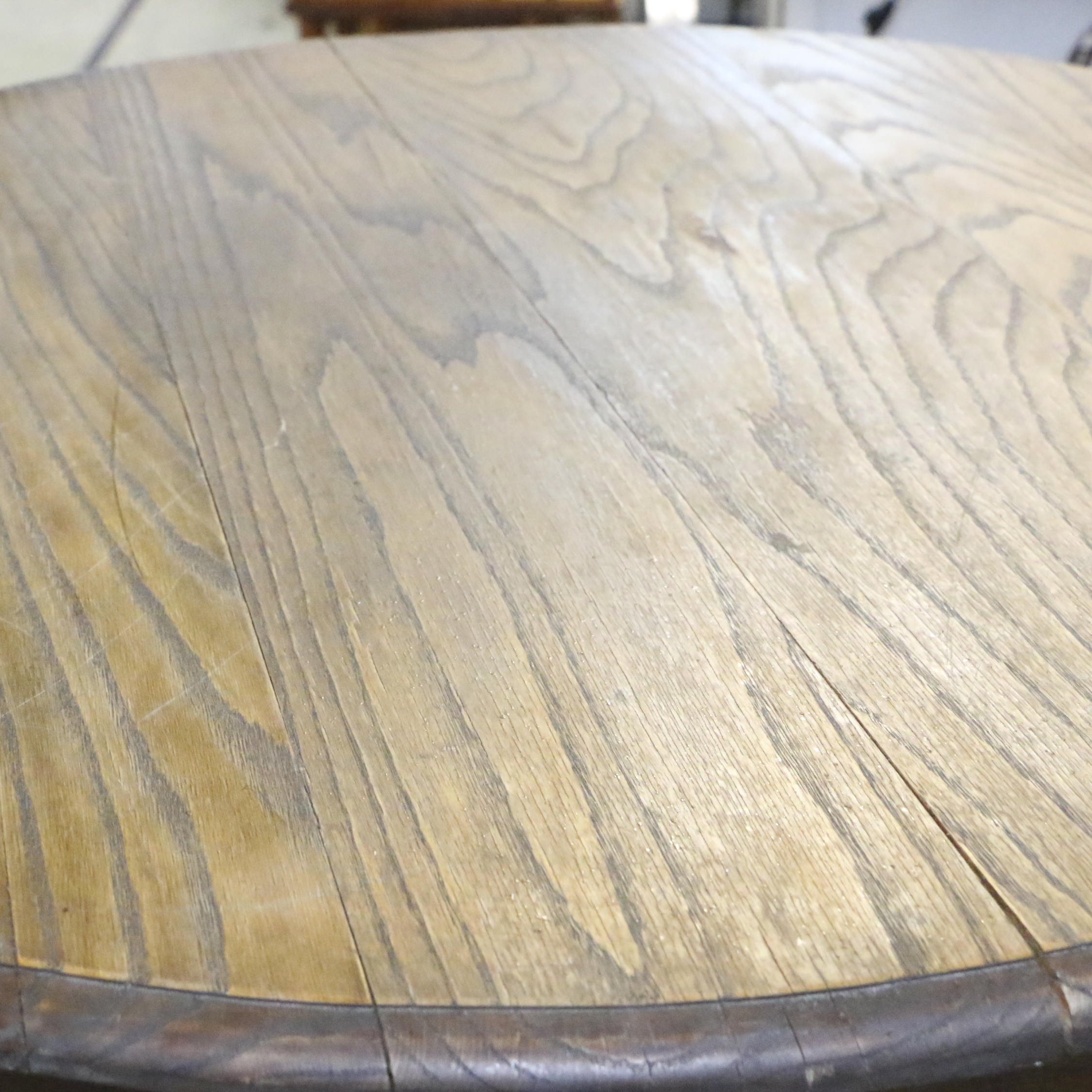 Oak Pub Table, 20th Century