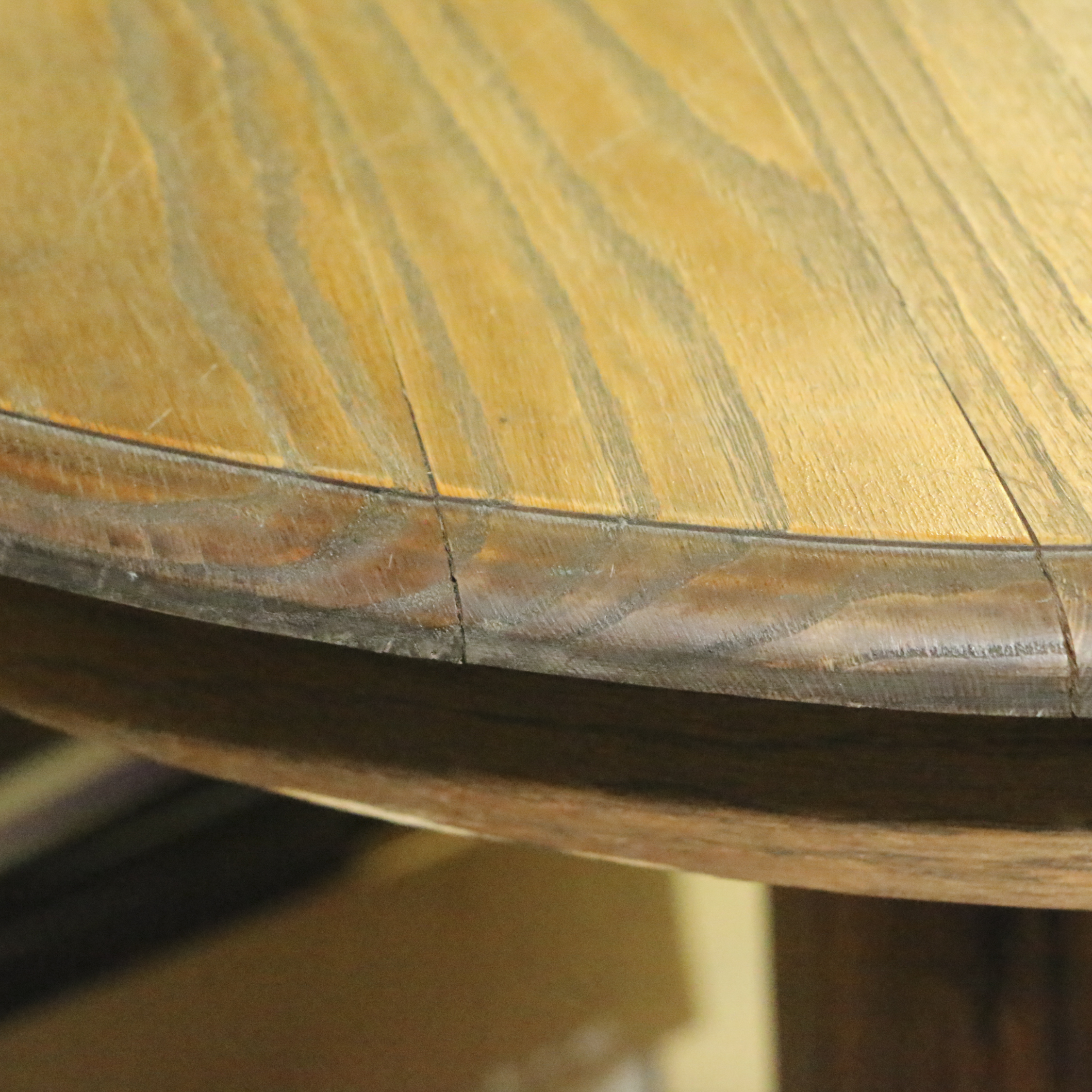 Oak Pub Table, 20th Century