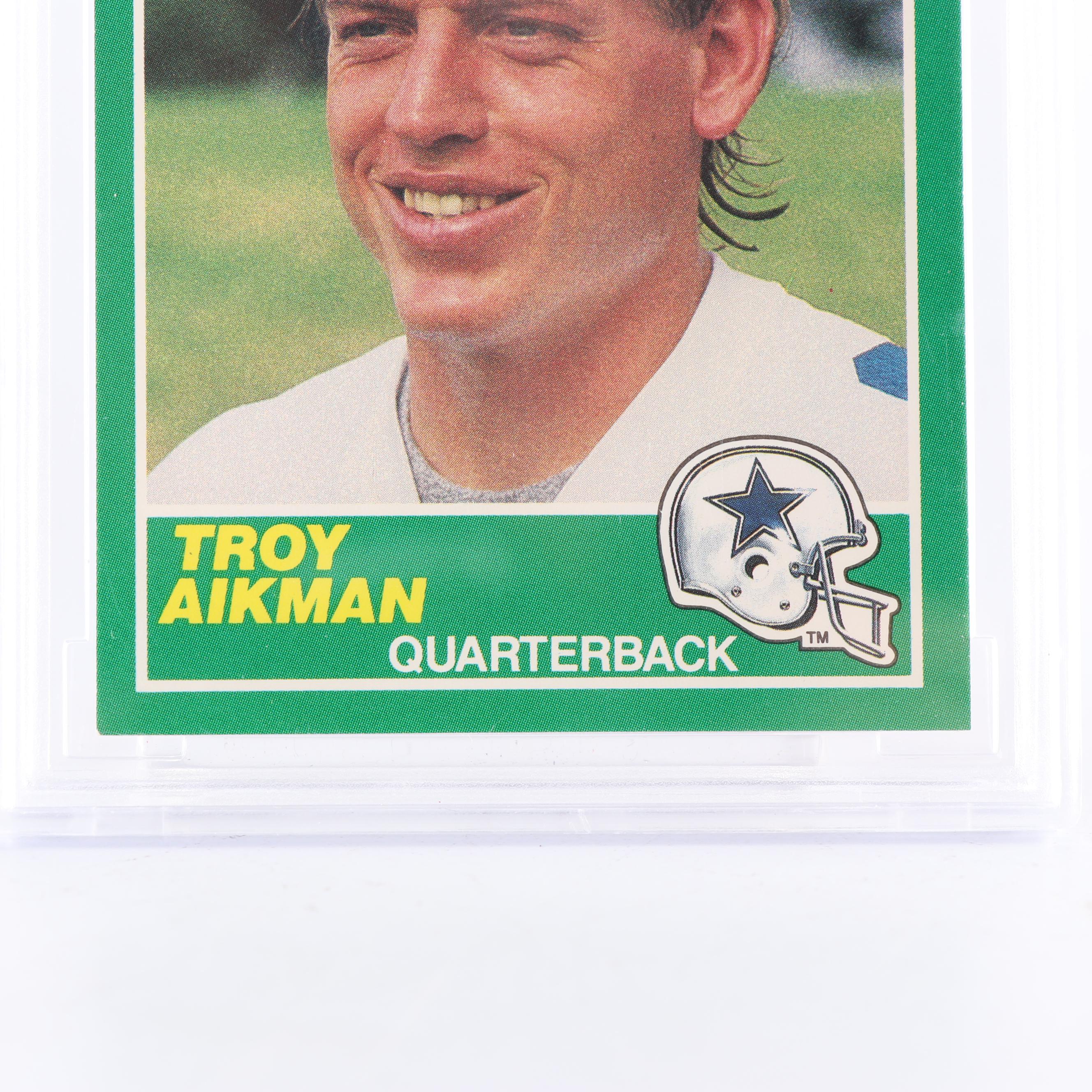 Troy Aikman 1989 Score #270 Rookie Card BCCG Graded Mint 10