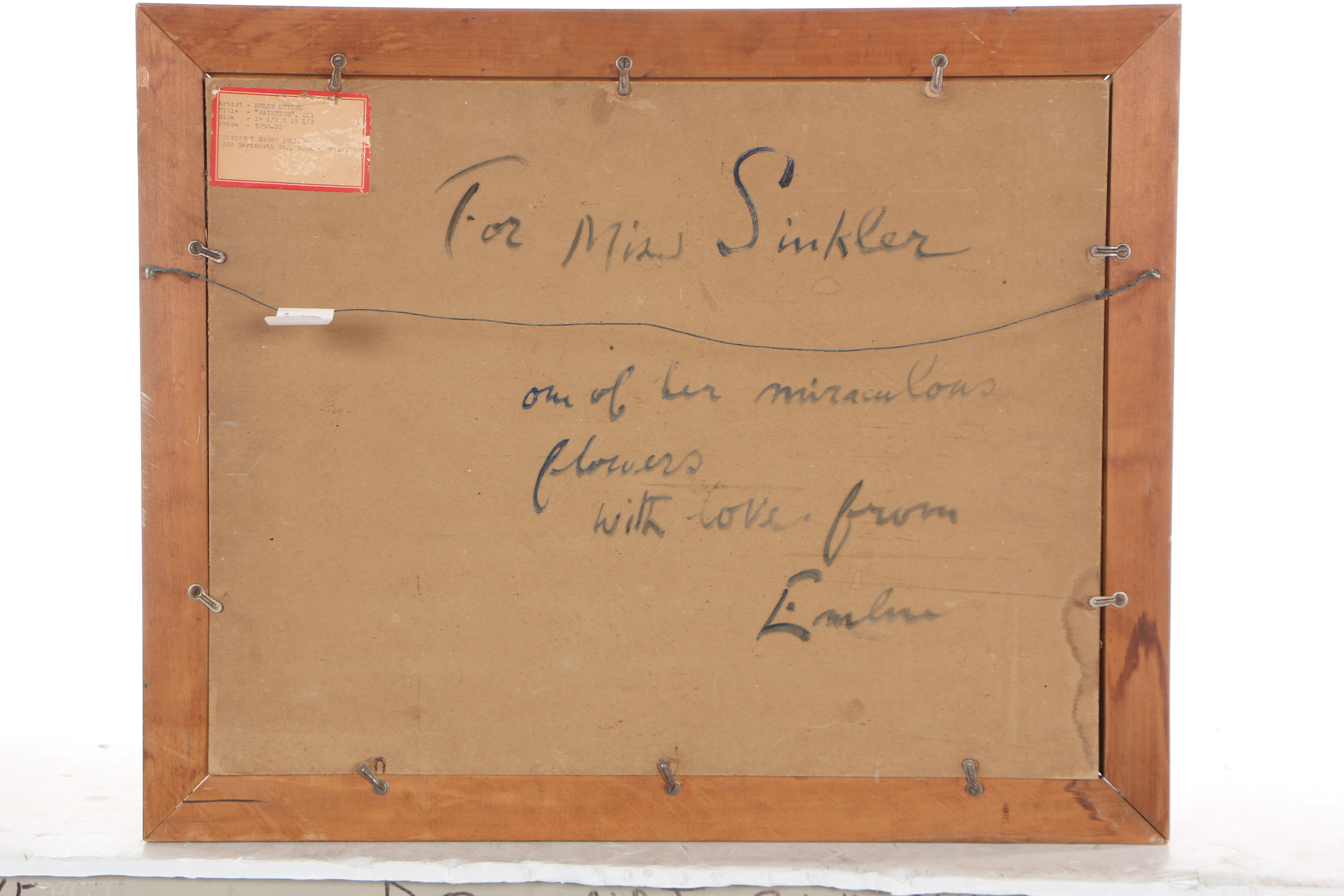 Emlen Etting, Jr. Mid Century Oil Painting on Board