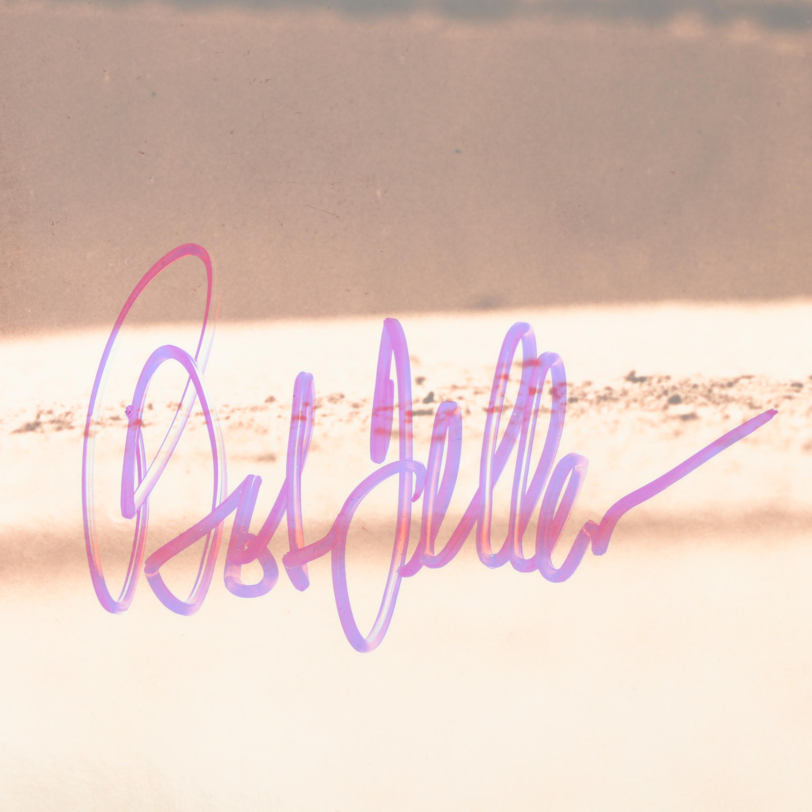 Bob Feller Autographed Sepia Tone Photographs