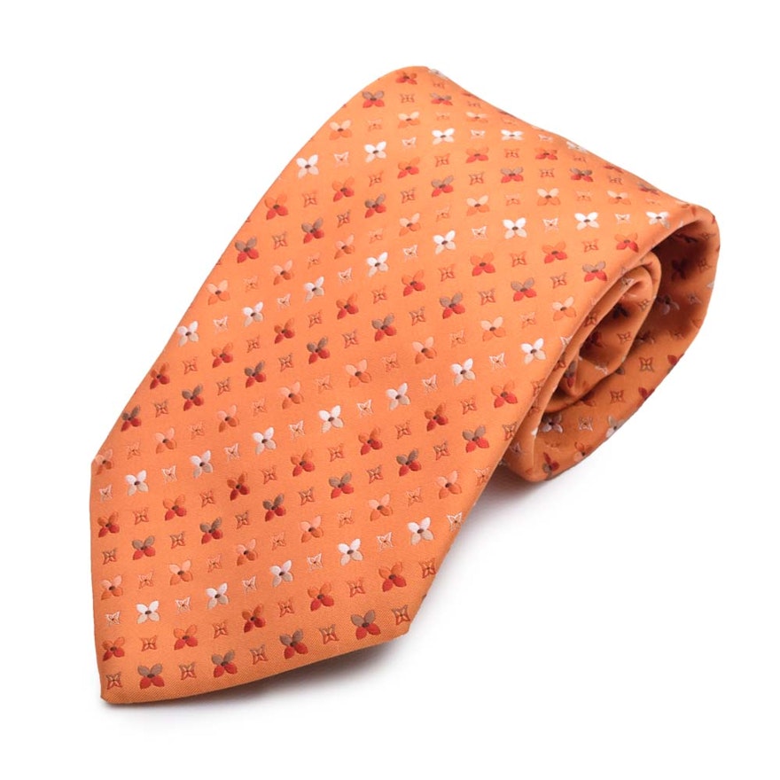 Louis Vuitton Silk Necktie, Made in Italy