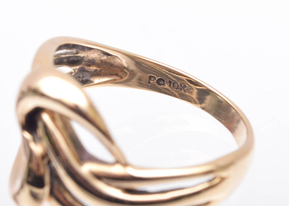 10K Yellow Gold Ring