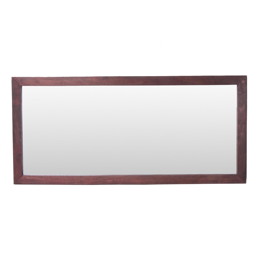 Mahogany Framed Sofa Mirror