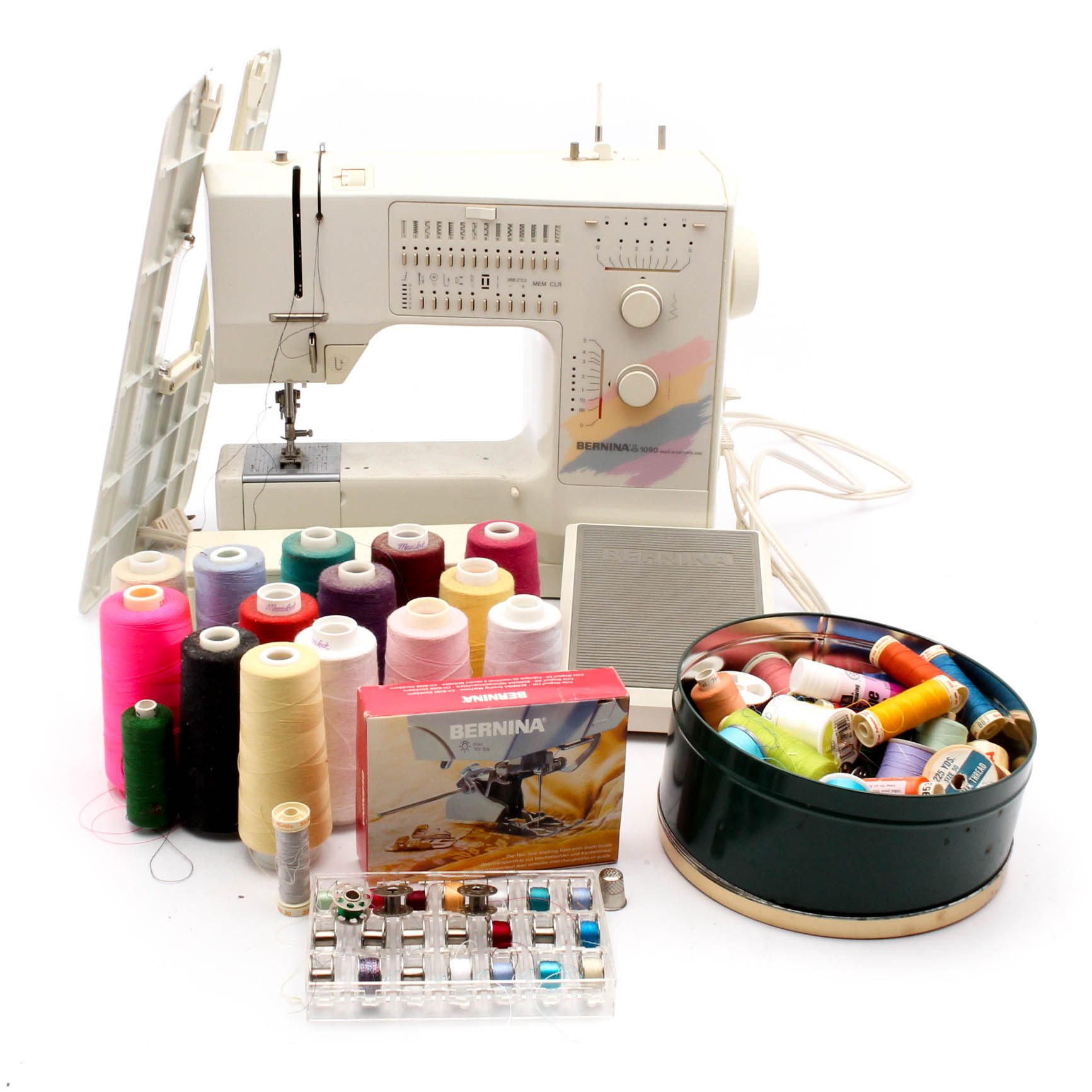 Bernina 1090 Sewing Machine and Accessories