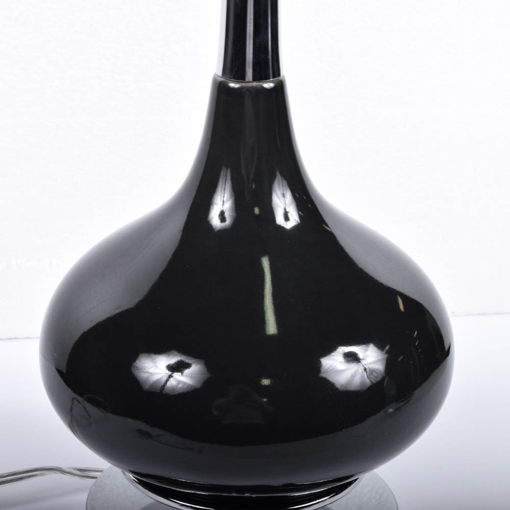 Contemporary Ceramic and Metal Table Lamps