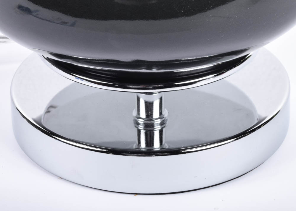 Contemporary Ceramic and Metal Table Lamps