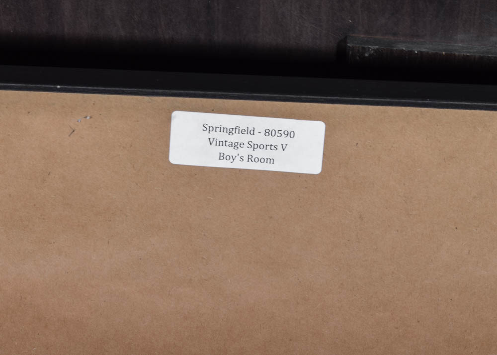 John Butler Offset Lithographs "Vintage Sports IV" "Vintage Sports V"