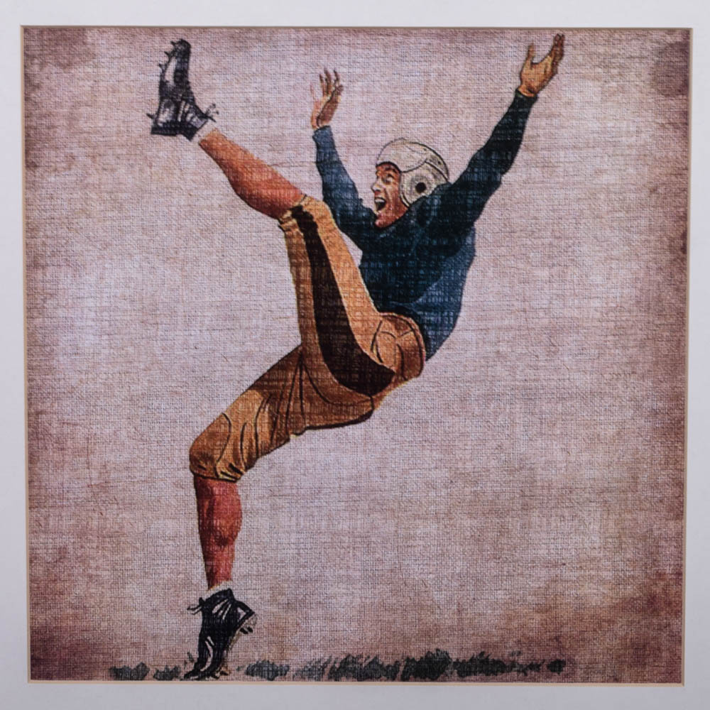 John Butler Offset Lithographs "Vintage Sports IV" "Vintage Sports V"