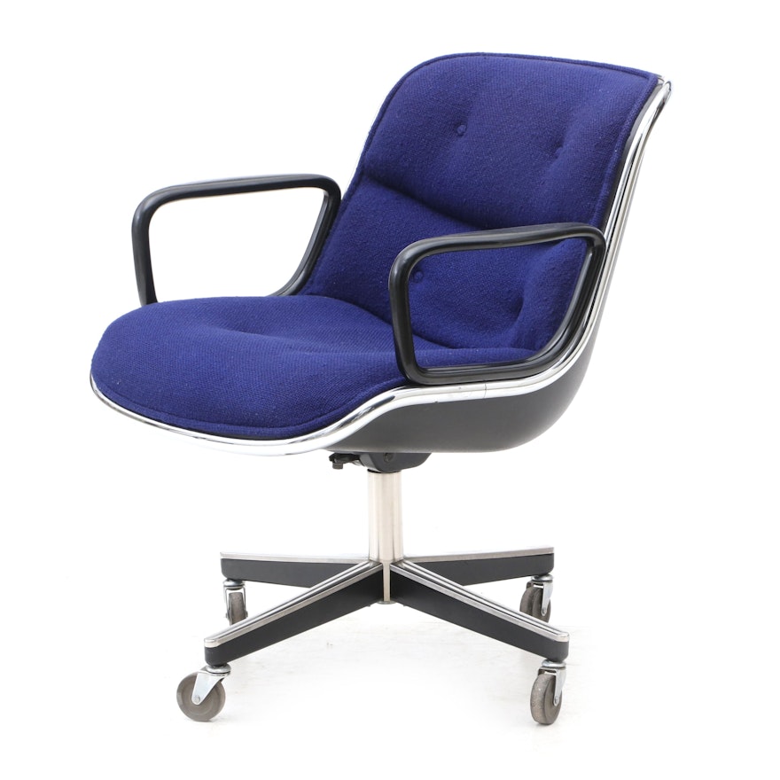1978 Knoll International Charles Pollack Executive Rolling Chair