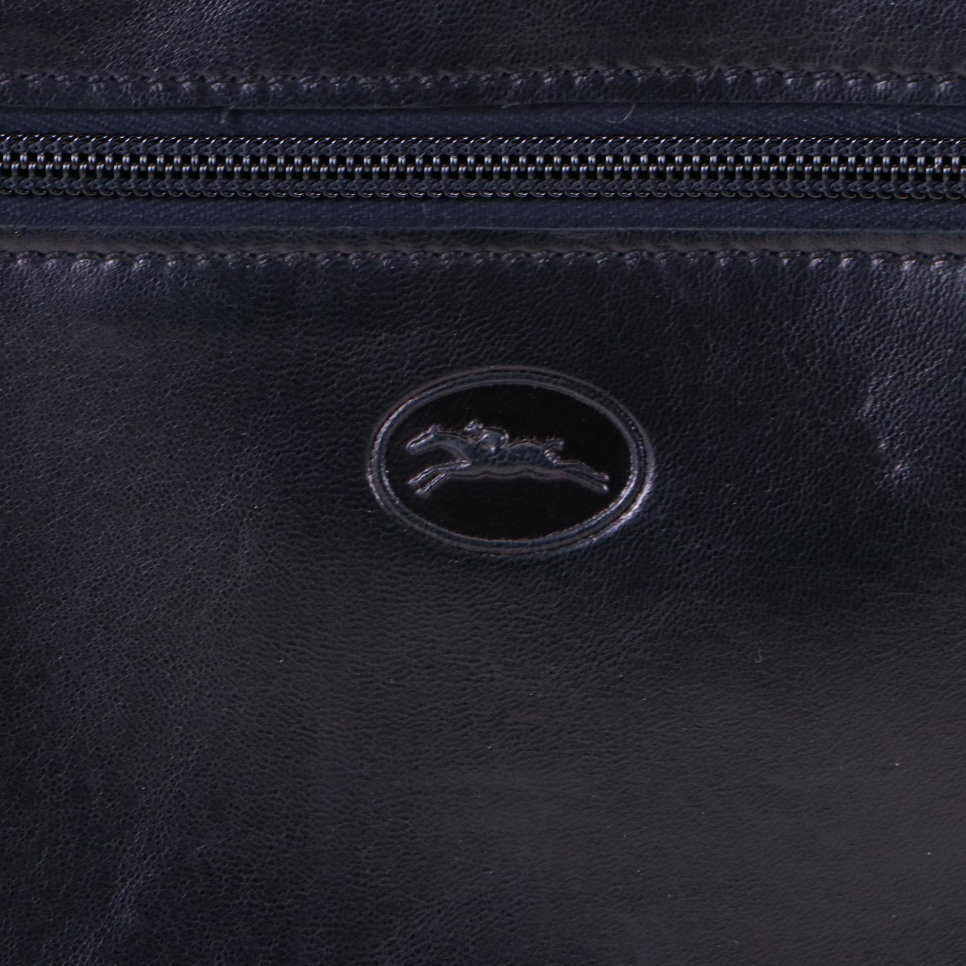 Longchamp Paris and Florence LAPA Leather Briefcases