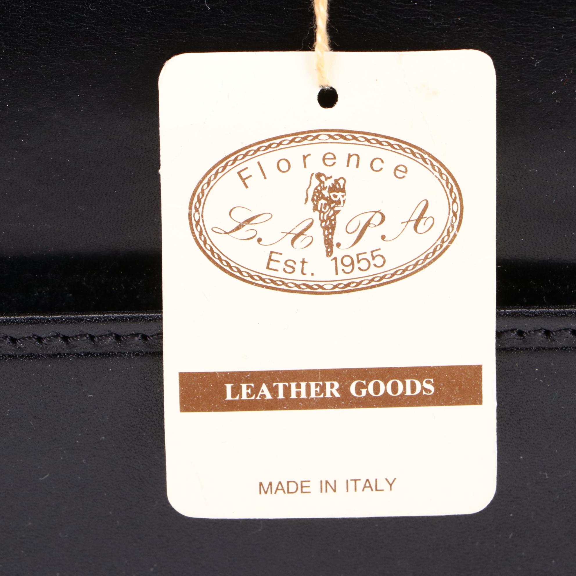 Longchamp Paris and Florence LAPA Leather Briefcases