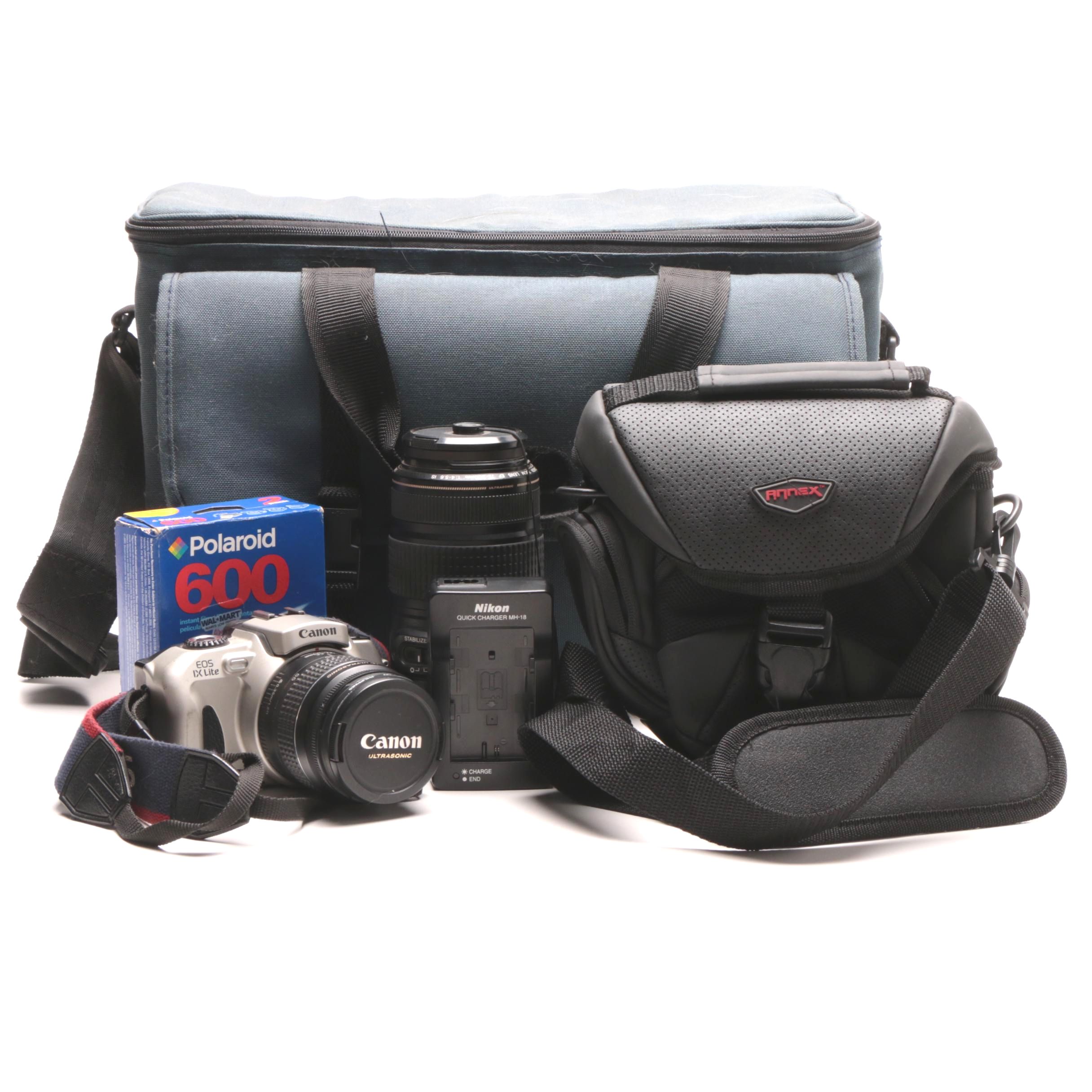 Canon EOS 1X Lite Camera and Canon EF 75-300mm Lens