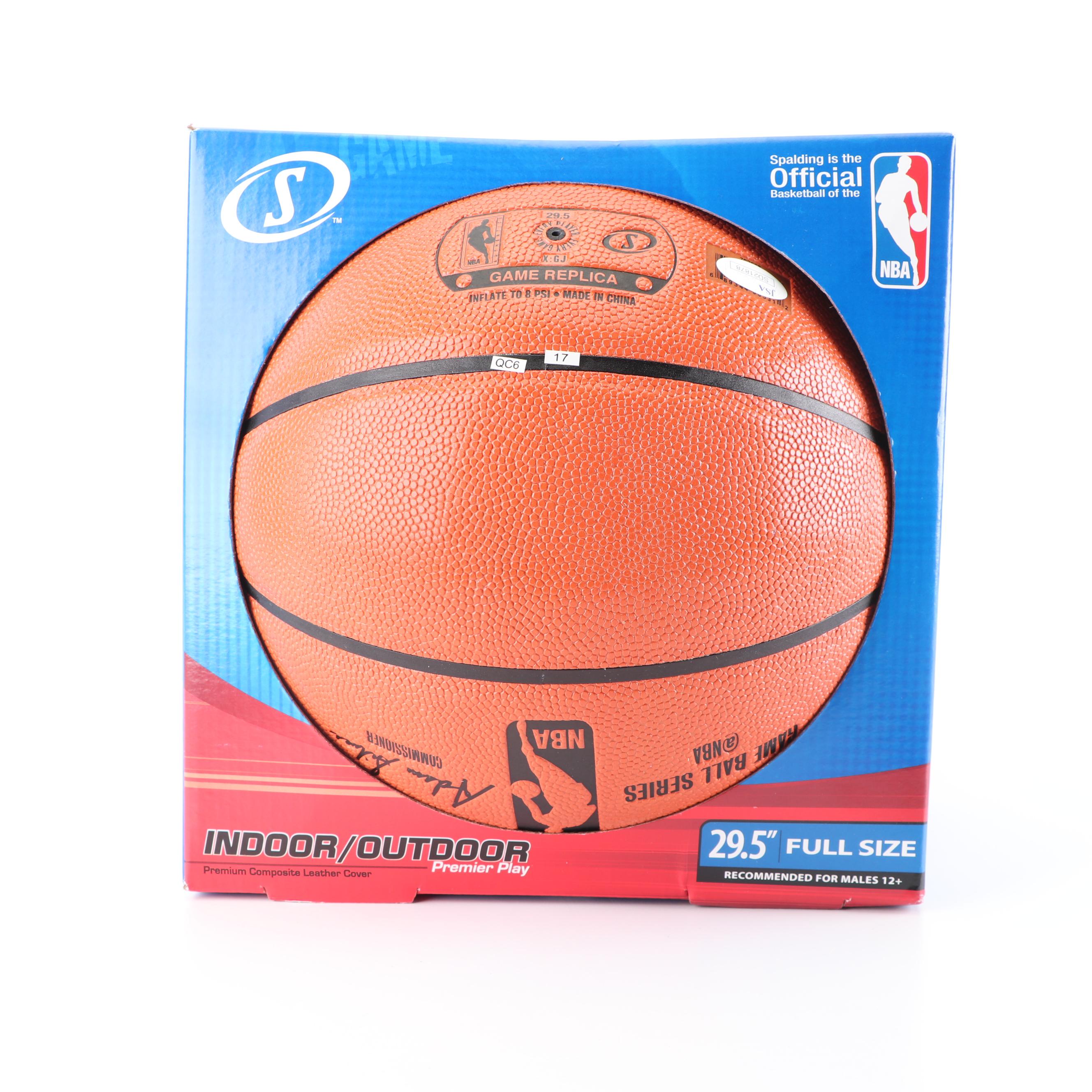 Mohamed Bamba Autographed Spalding Basketball - JSA COA