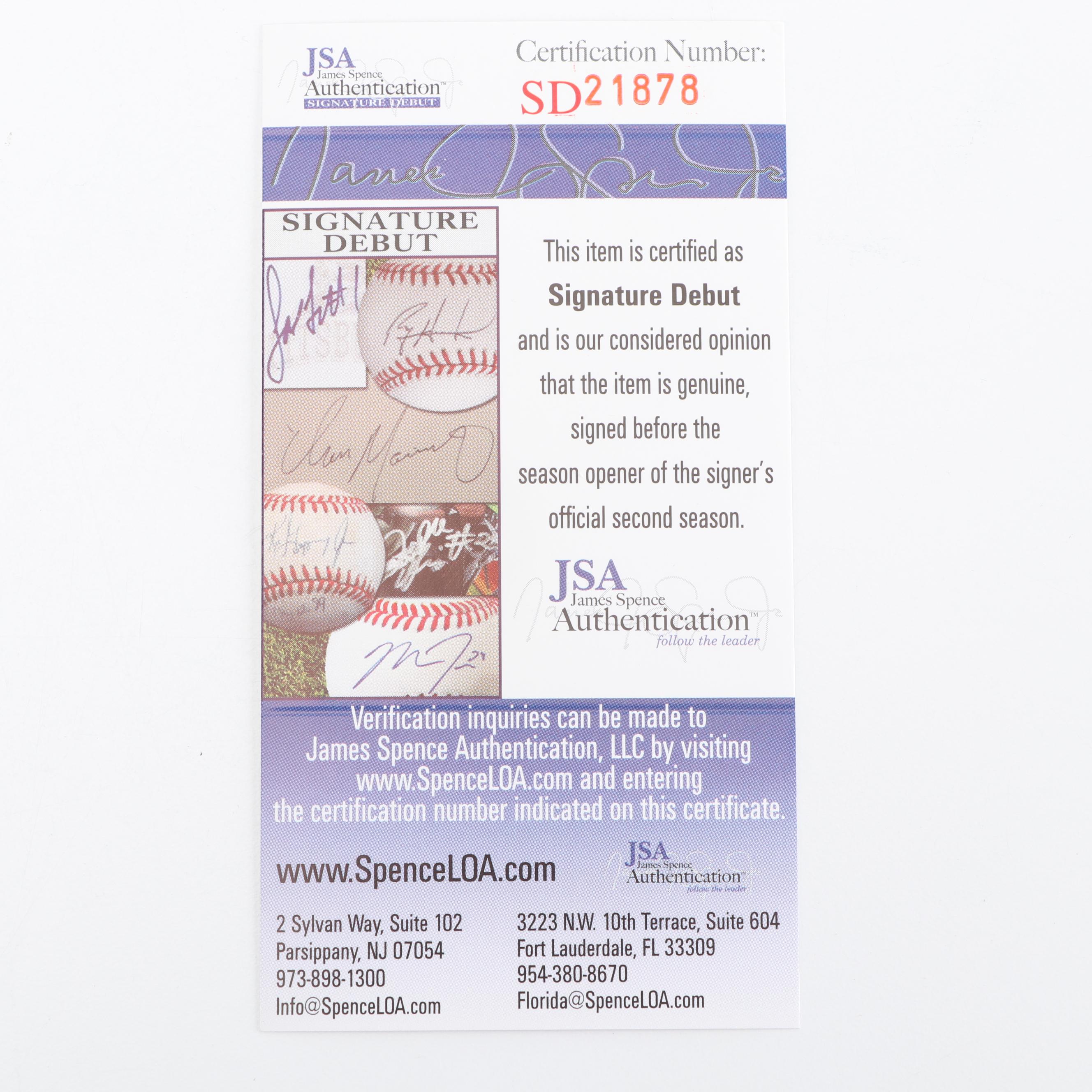 Mohamed Bamba Autographed Spalding Basketball - JSA COA